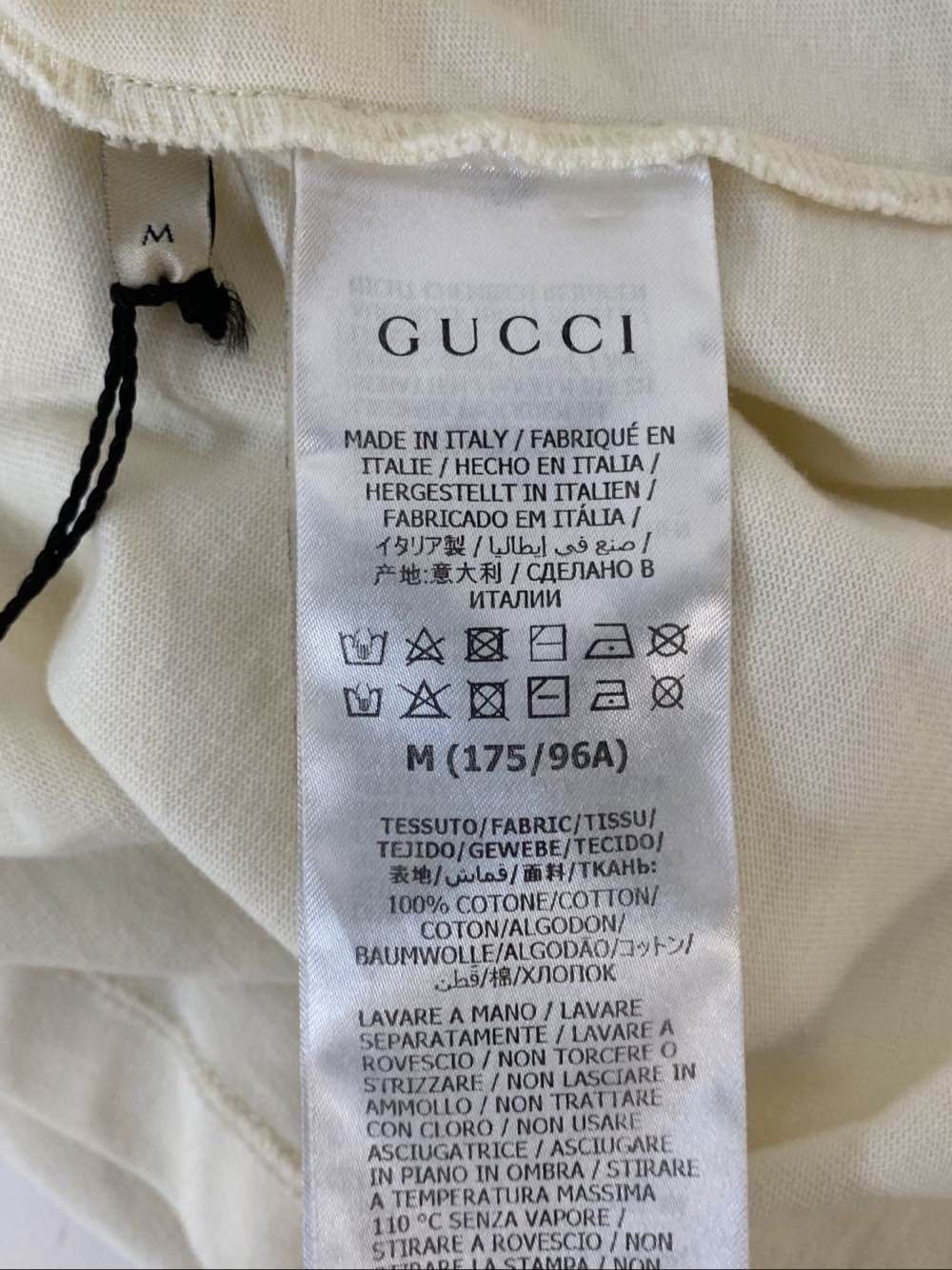 Gucci Gucci Blade Logo T-Shirt Size M Size US M / EU 48-50 / 2 - 4 Thumbnail