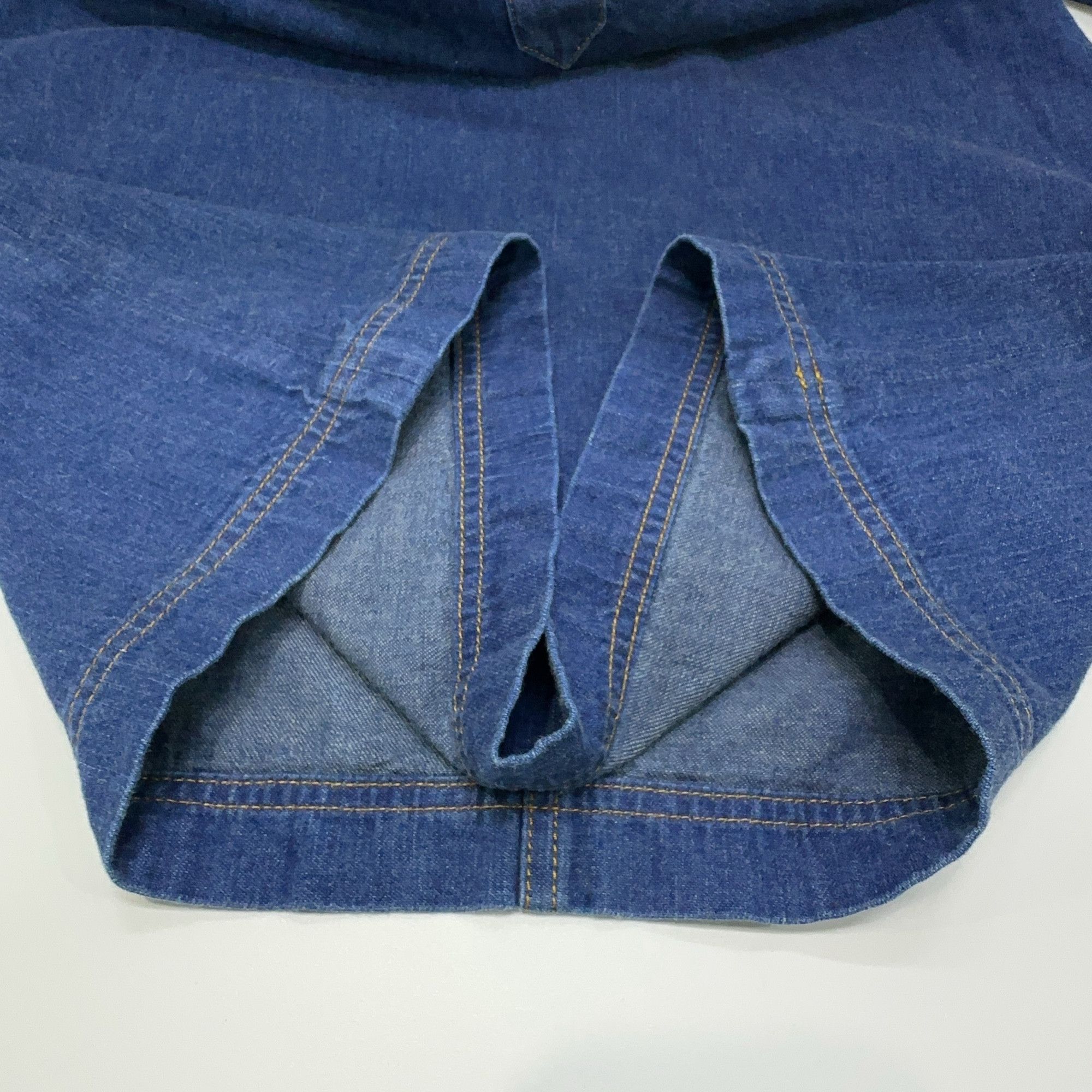 Gucci Gucci Logo Patch Denim Dress Size 36 Size XS / US 0-2 / IT 36-38 - 11 Thumbnail