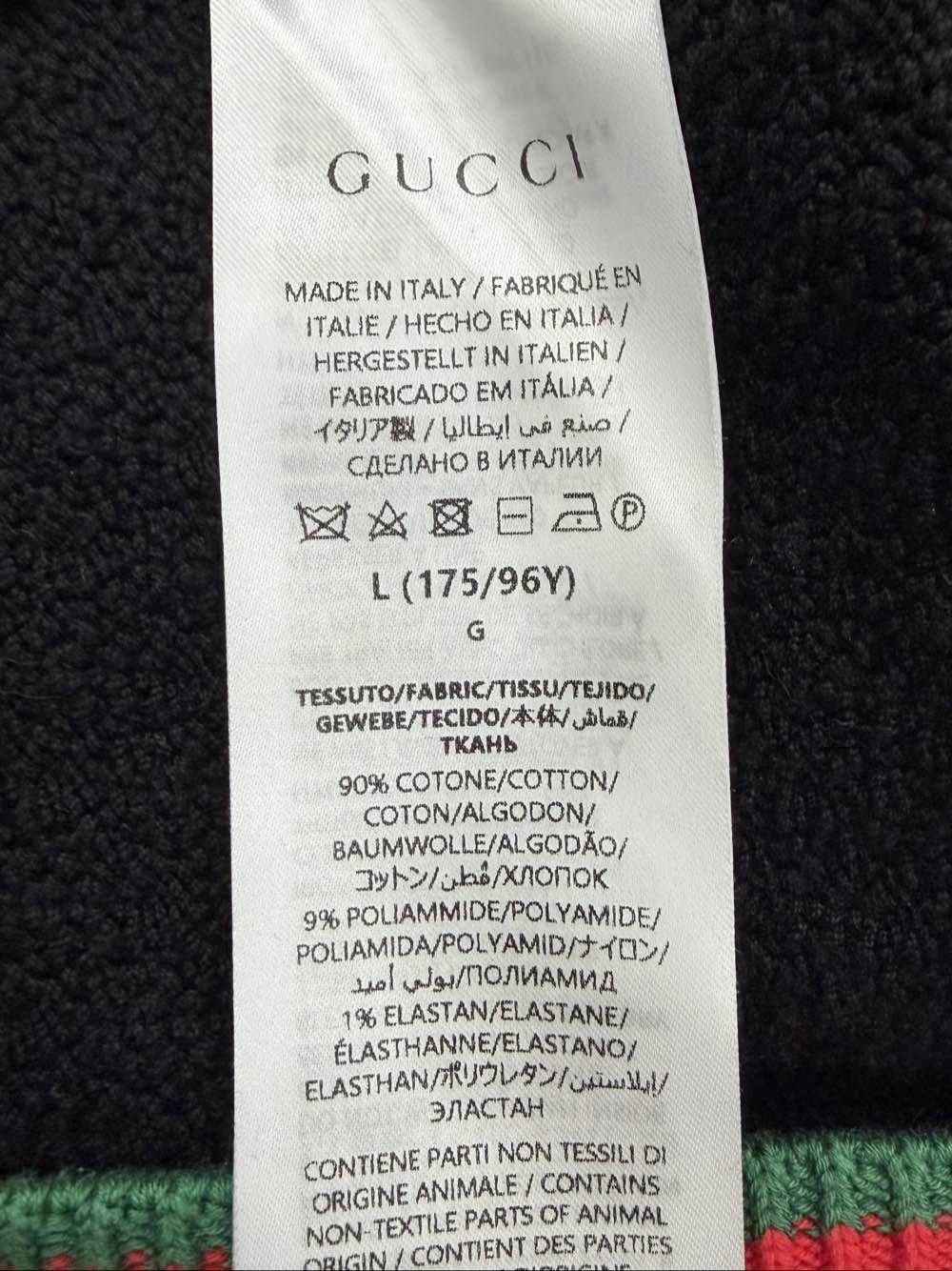 Gucci Gucci Web Striped Knit Polo Size L Size L / US 10 / IT 46 - 5 Thumbnail