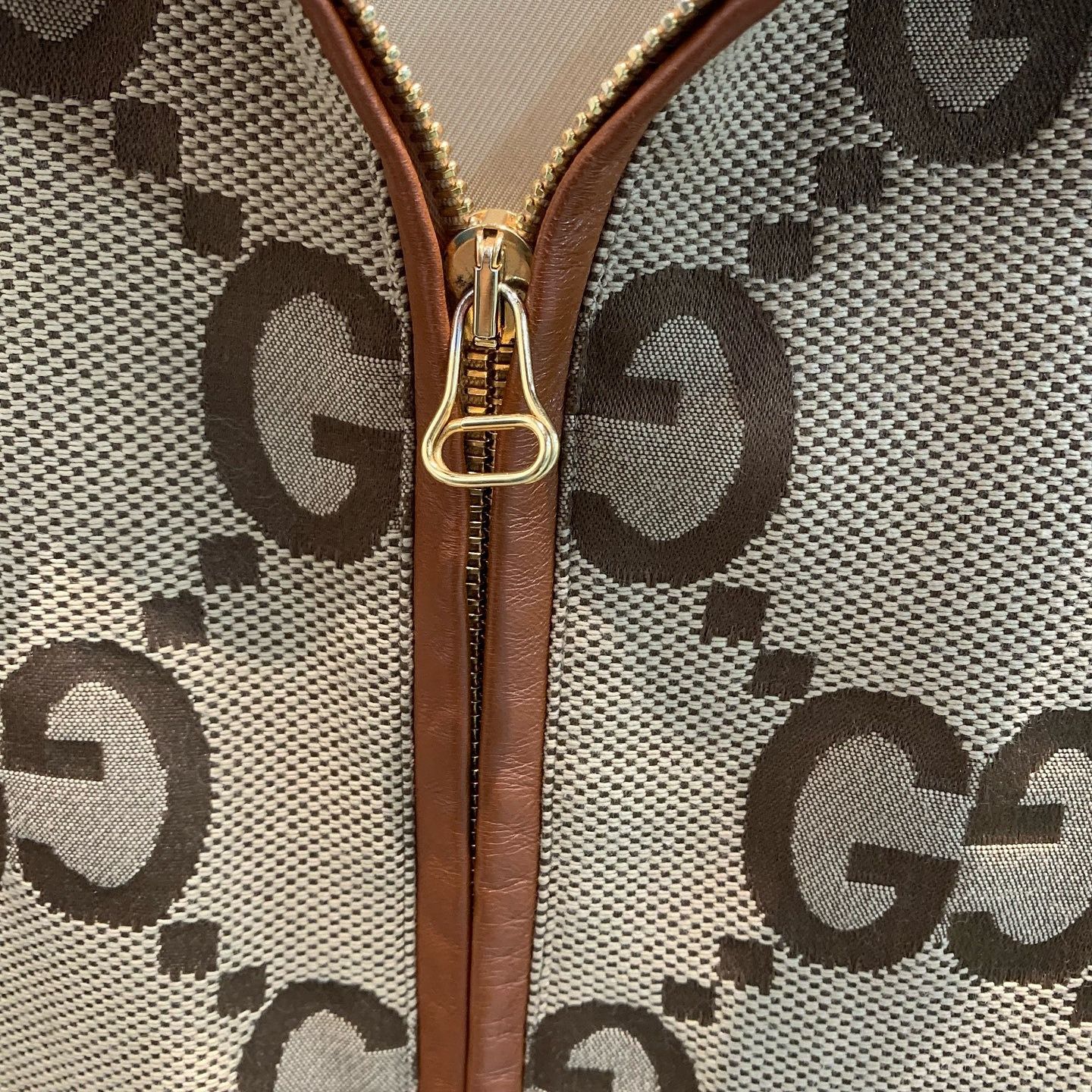 Gucci Gucci Monogram Canvas Bomber Jacket Size 54 Size US L / EU 52-54 / 3 - 18 Thumbnail