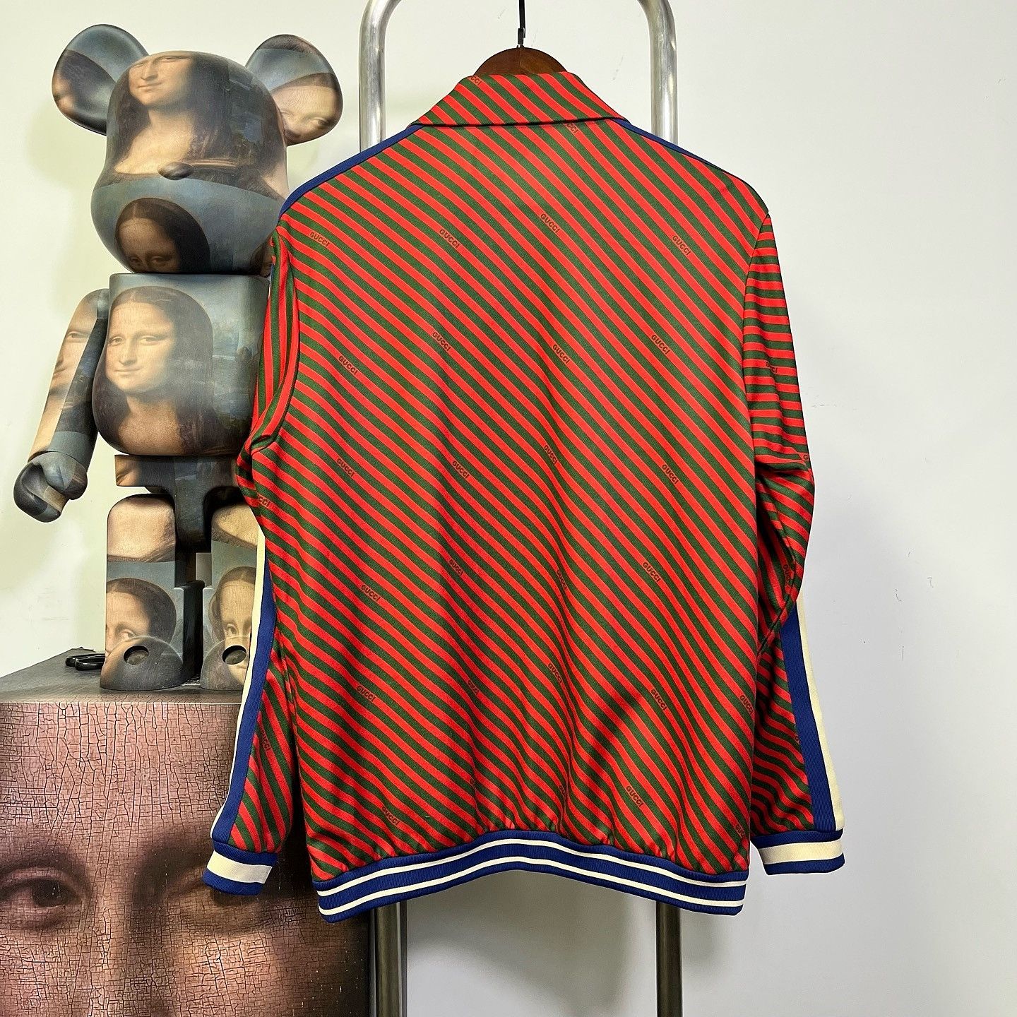 Gucci Gucci Stripe Logo Zip Jacket Size S Size US S / EU 44-46 / 1 - 2 Thumbnail