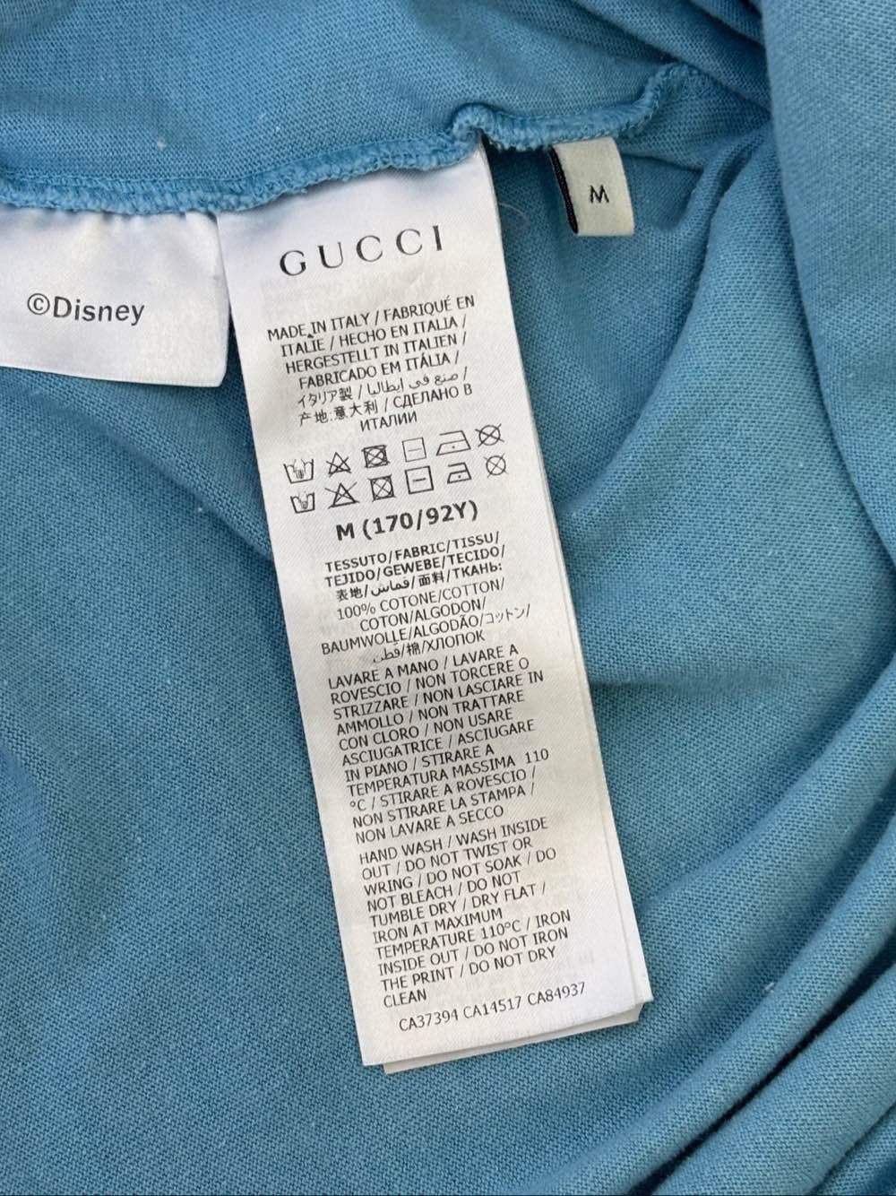 Gucci Gucci x Disney Mickey Mouse T-Shirt Size M Size M / US 6-8 / IT 42-44 - 4 Thumbnail