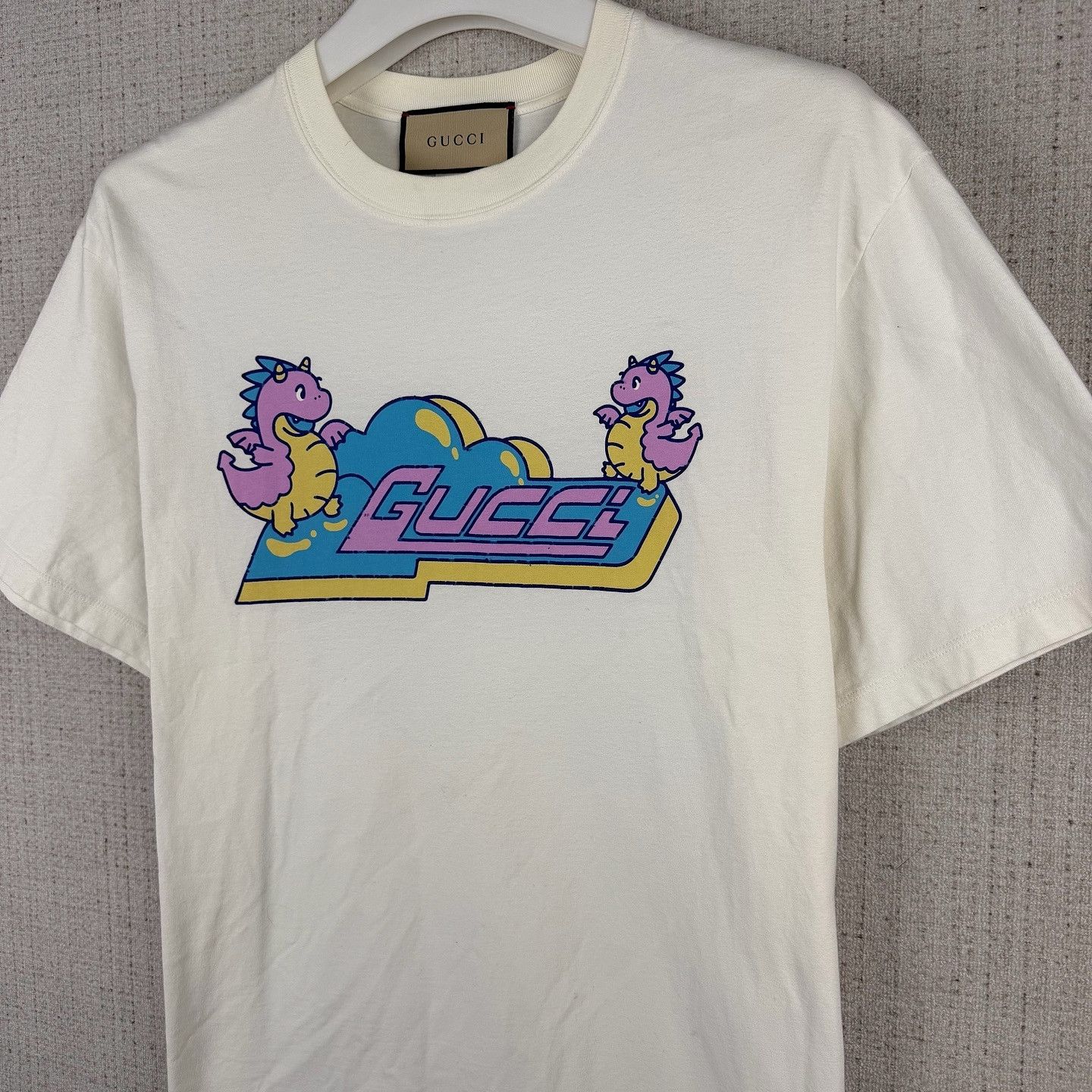 Gucci Gucci Cartoon Graphic T-Shirt Size L Size US L / EU 52-54 / 3 - 5 Thumbnail