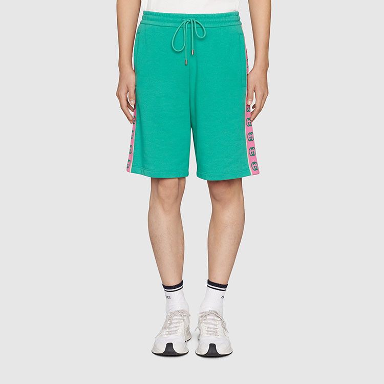 Gucci Gucci Pineapple Logo Shorts Size S Size US 30 / EU 46 - 6 Thumbnail