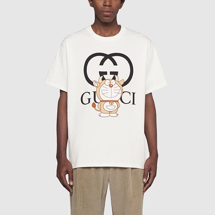 Gucci GUCCI x Doraemon Print T-Shirt Size M Size US M / EU 48-50 / 2 - 8 Thumbnail