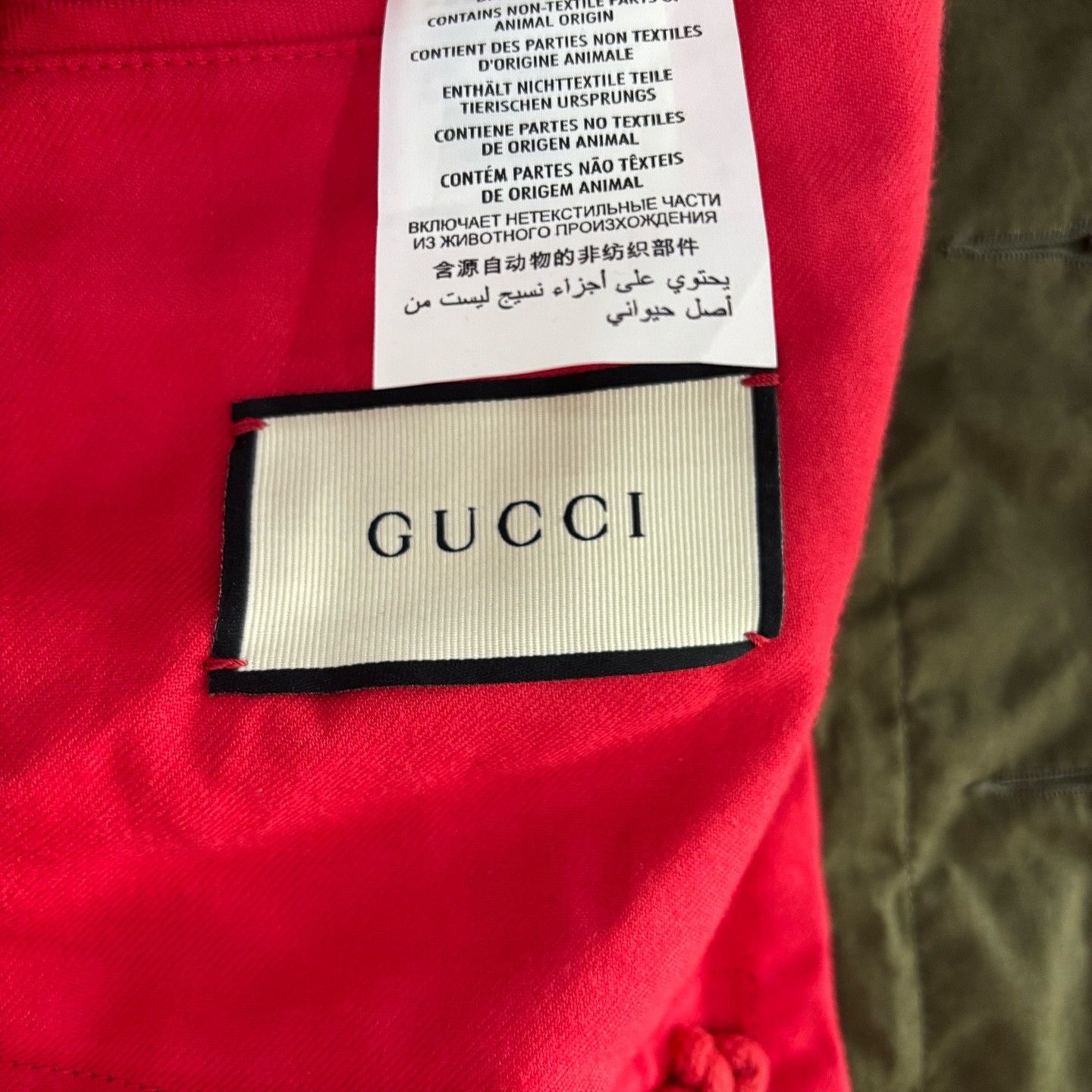 Gucci Gucci Spiritismo Logo Field Jacket Size S Size US S / EU 44-46 / 1 - 9 Thumbnail