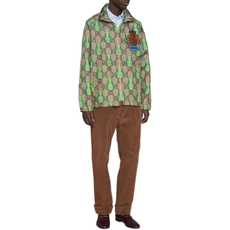 Gucci Gucci Pineapple GG Monogram Jacket Size S Size US S / EU 44-46 / 1 - 5 Thumbnail