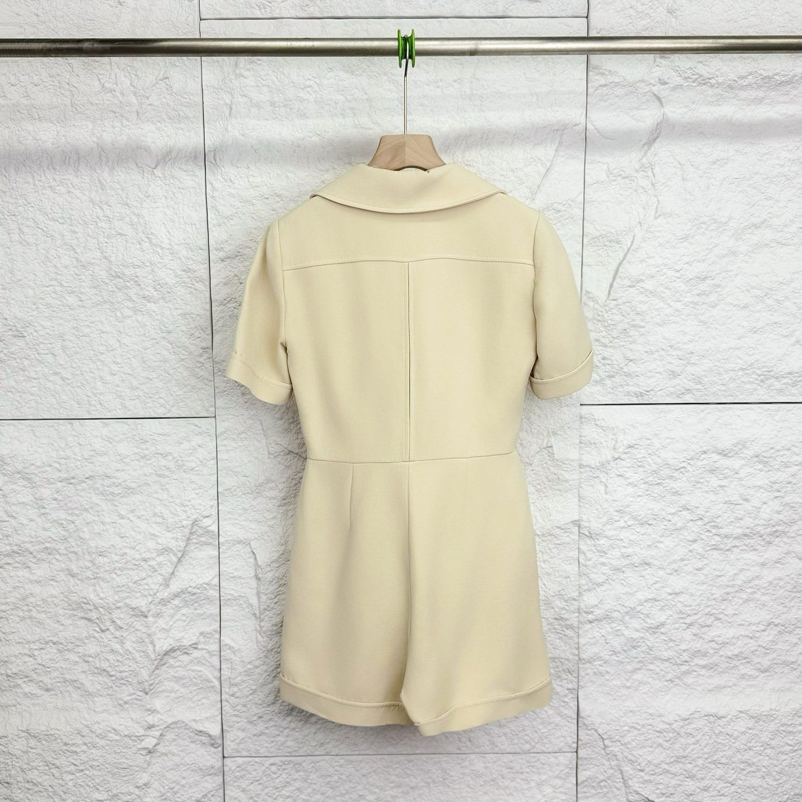 Gucci Gucci Zip-Front Belted Playsuit Size 40 Size 27" / US 4 / IT 40 - 2 Thumbnail