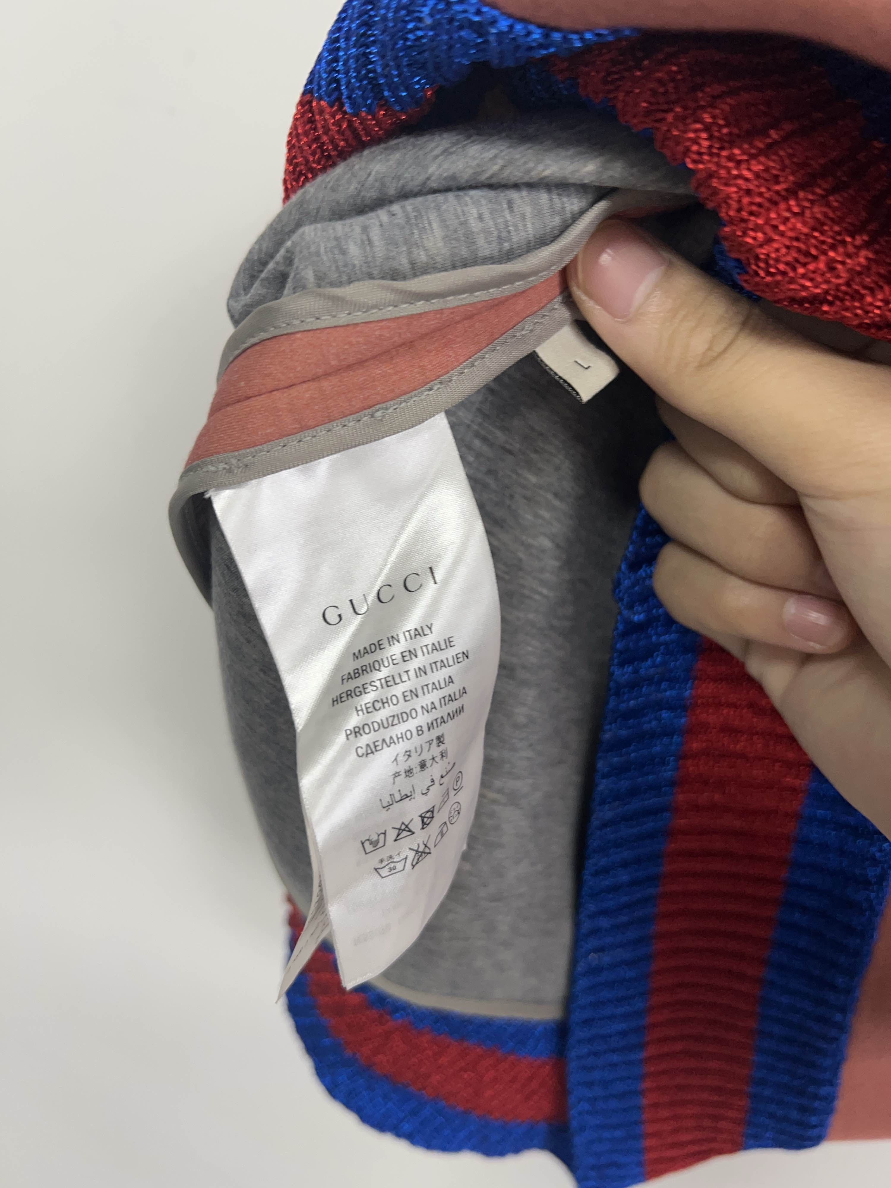 Gucci Gucci Crane Embroidery Sweatshirt Size L Size US L / EU 52-54 / 3 - 4 Thumbnail