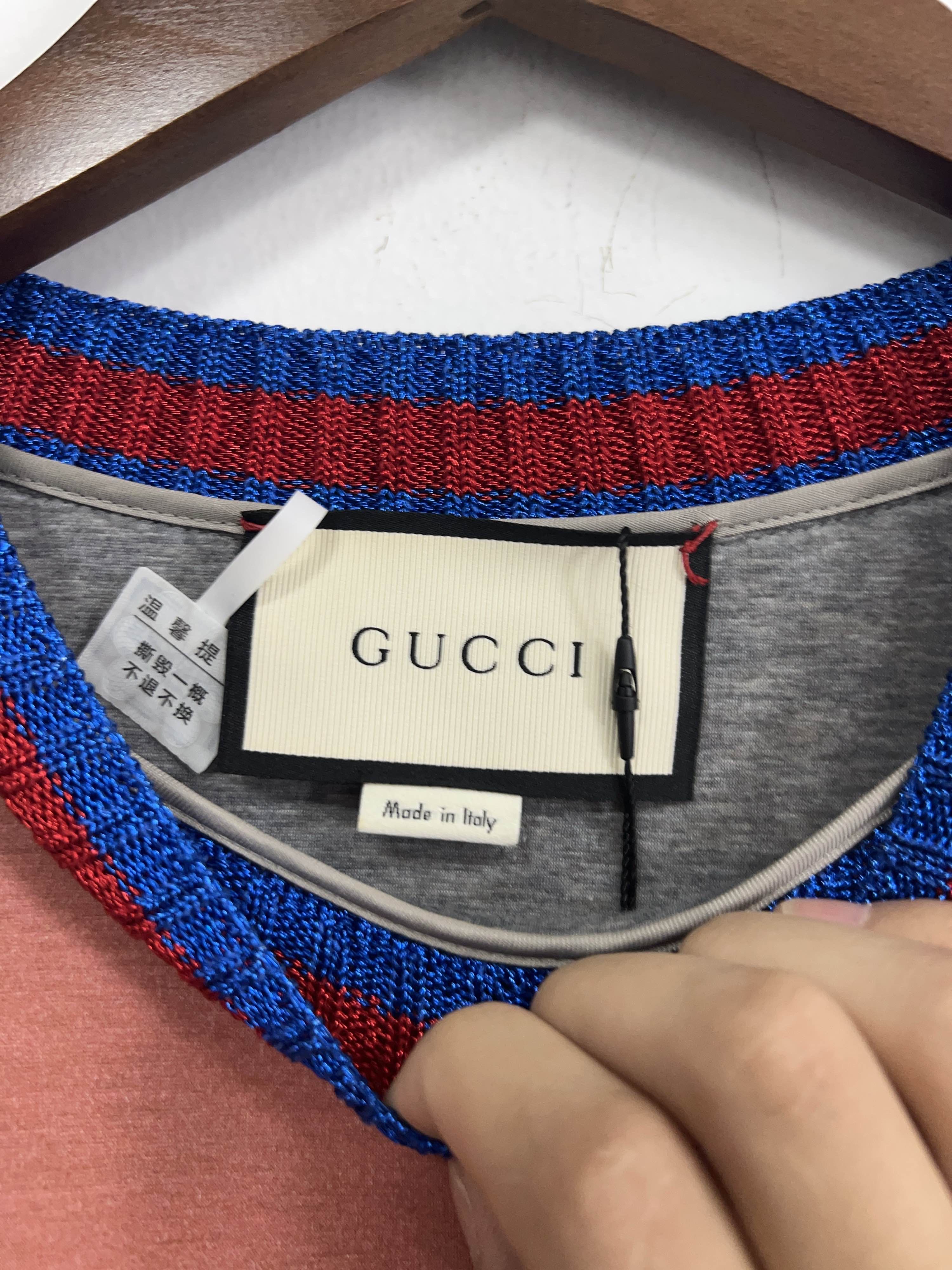 Gucci Gucci Crane Embroidery Sweatshirt Size L Size US L / EU 52-54 / 3 - 3 Thumbnail