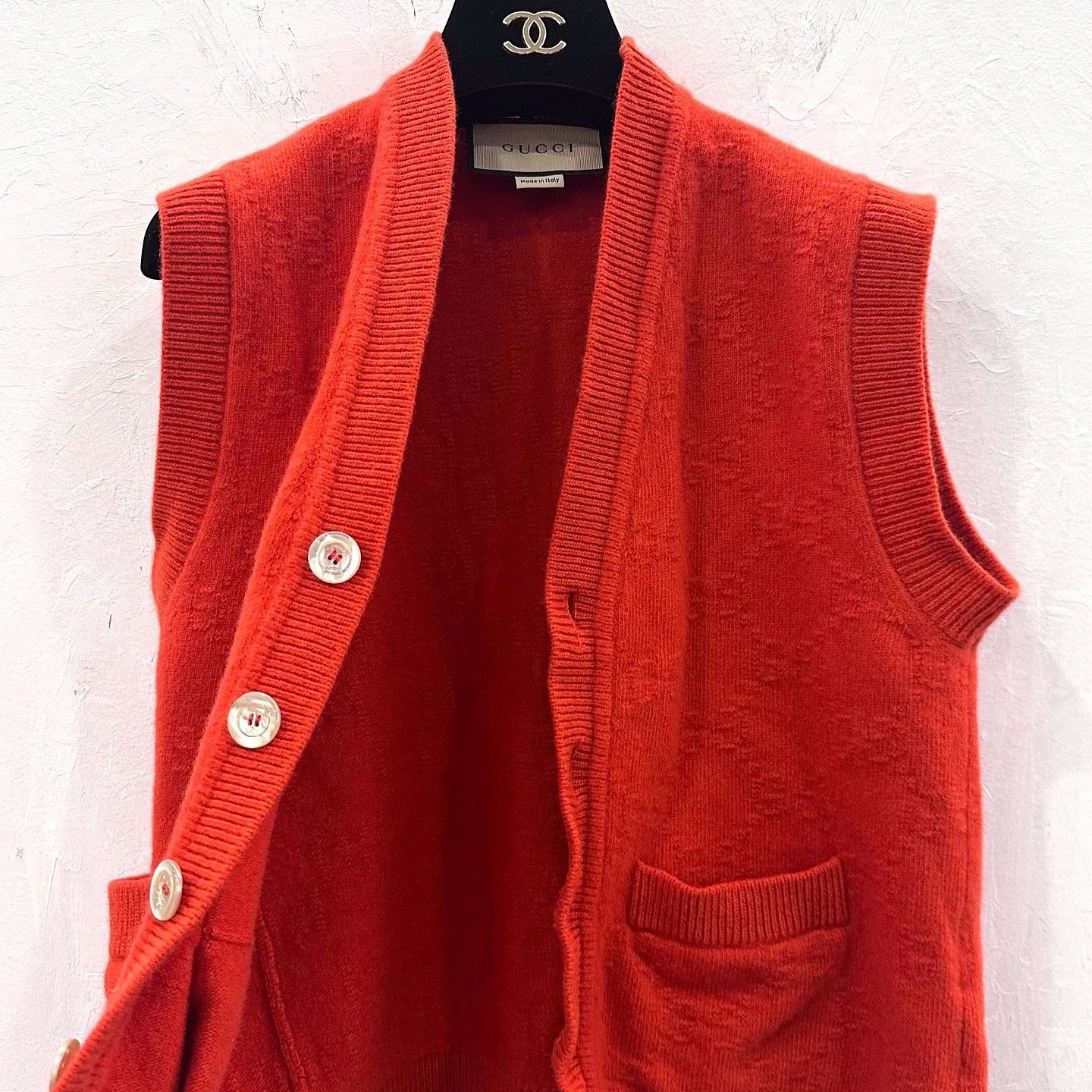 Gucci Gucci GG Pattern Knit Vest Size XS Size US XS / EU 42 / 0 - 7 Thumbnail