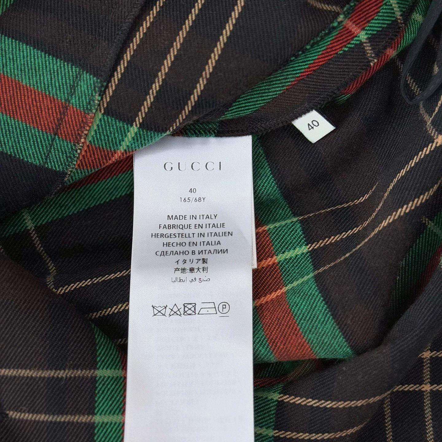 Gucci Gucci Plaid Midi Skirt Size 40 Size 27" / US 4 / IT 40 - 7 Thumbnail