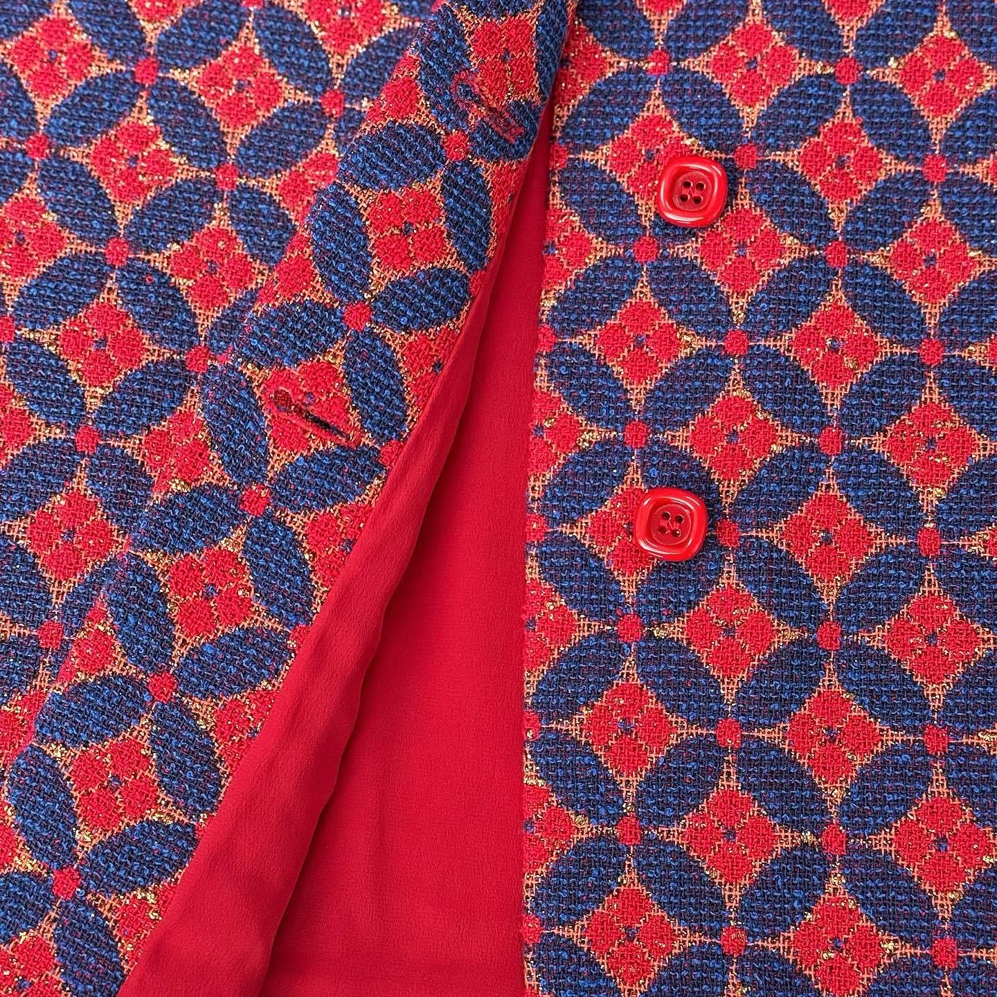 Gucci Gucci Geometric Pattern Tweed Skirt Size 40 Size 27" / US 4 / IT 40 - 9 Thumbnail