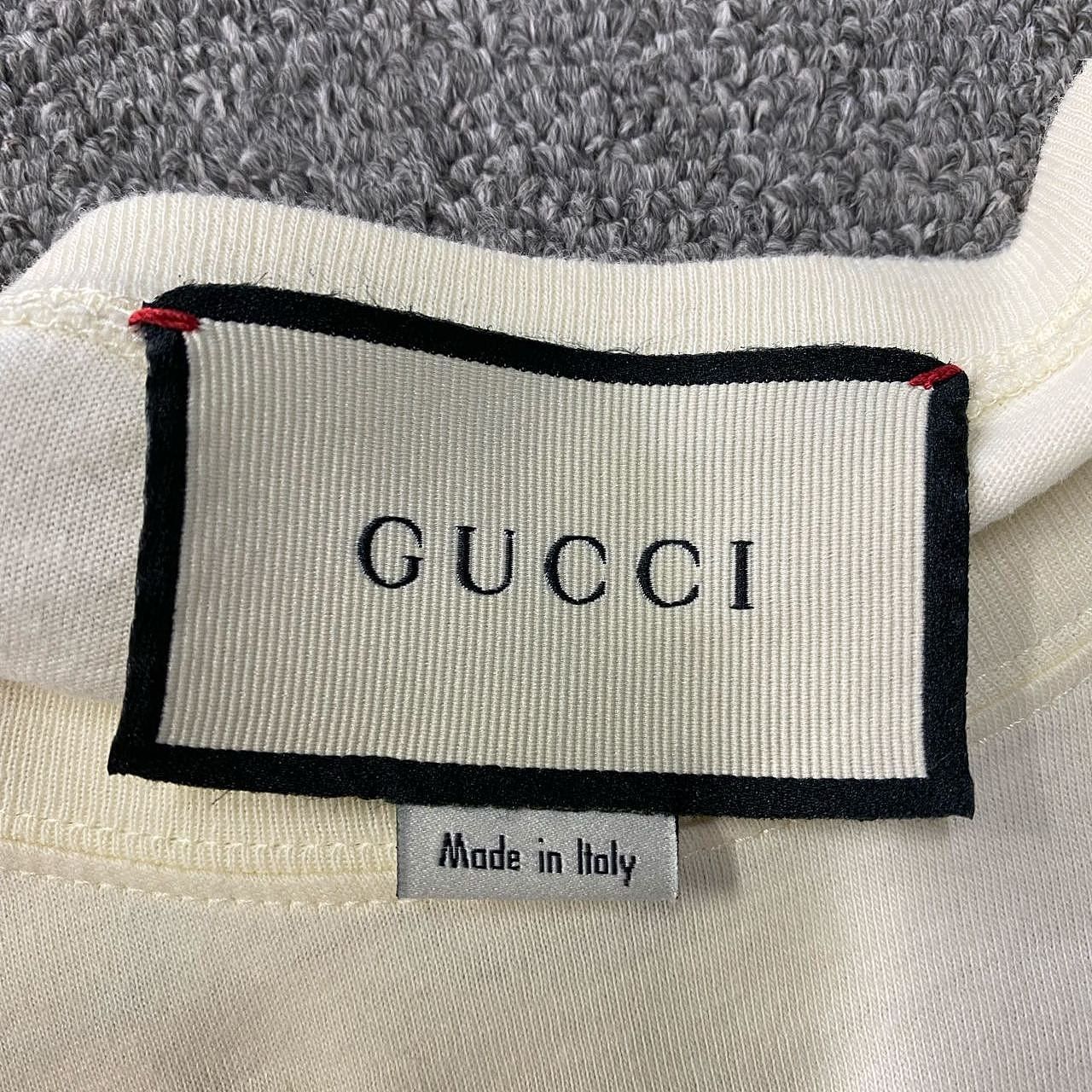 Gucci Gucci Paramount Print T-Shirt White Size XXS Size US XXS / EU 40 - 3 Thumbnail