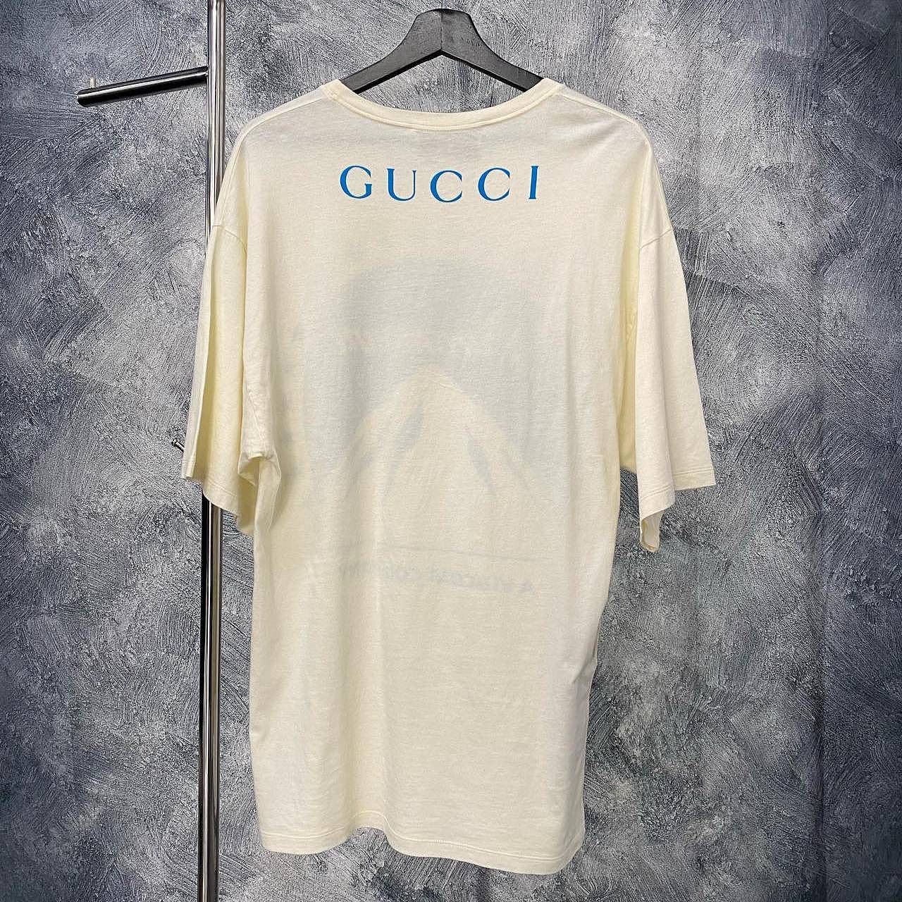 Gucci Gucci Paramount Print T-Shirt White Size XXS Size US XXS / EU 40 - 2 Thumbnail