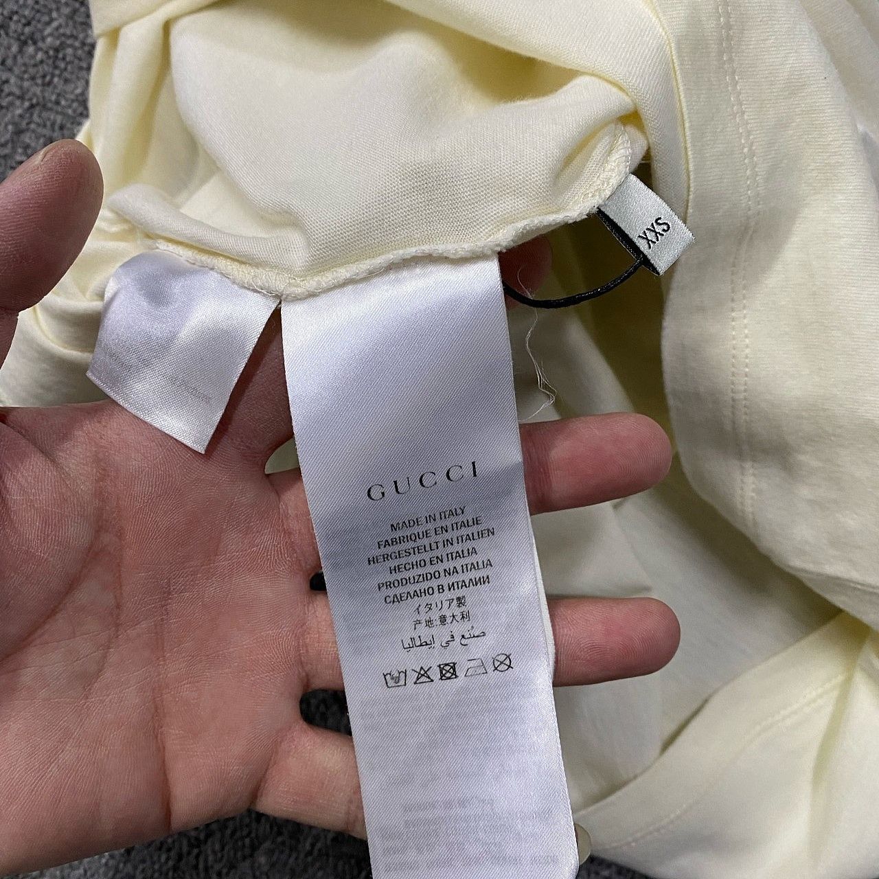 Gucci Gucci Paramount Print T-Shirt White Size XXS Size US XXS / EU 40 - 4 Thumbnail