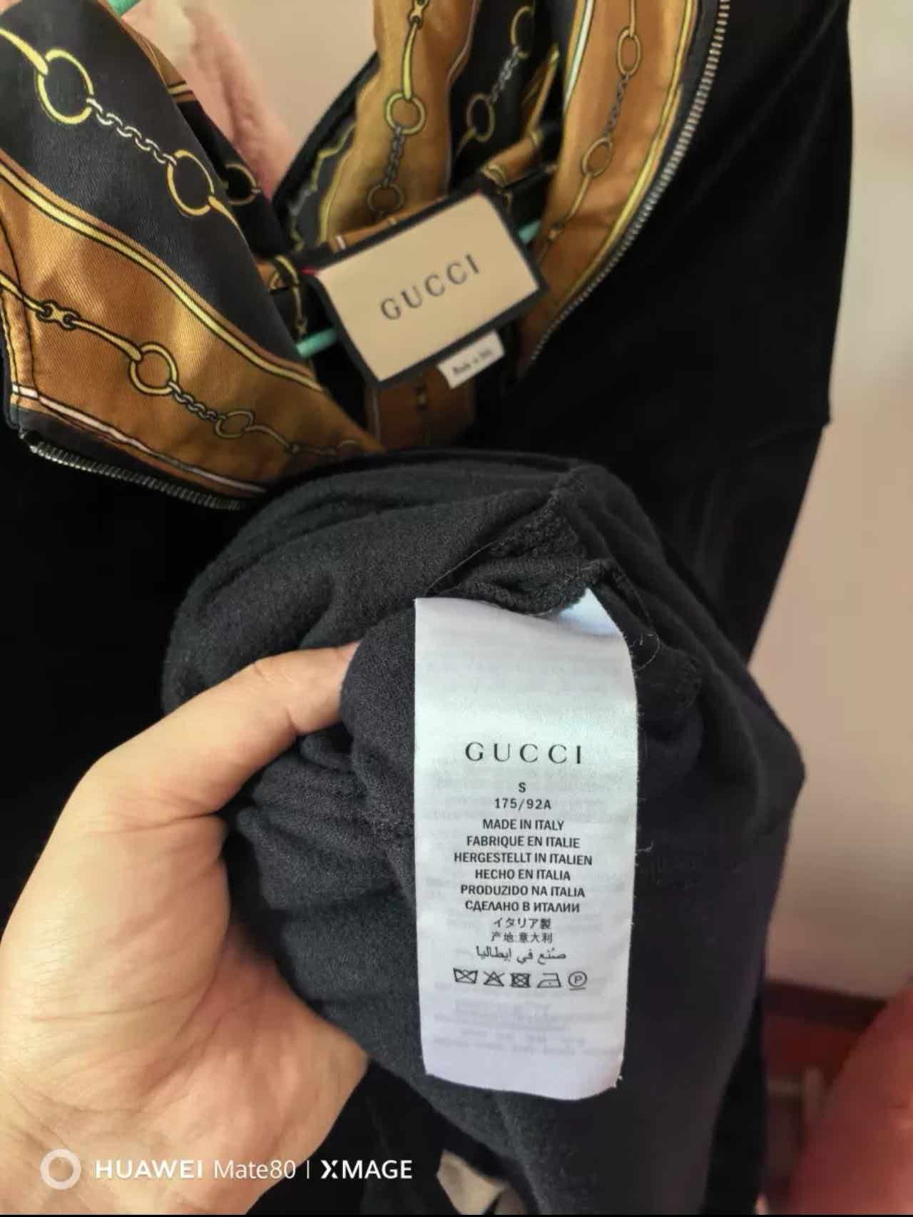 Gucci Gucci Velour Half Zip Hoodie Size S Size US S / EU 44-46 / 1 - 3 Thumbnail