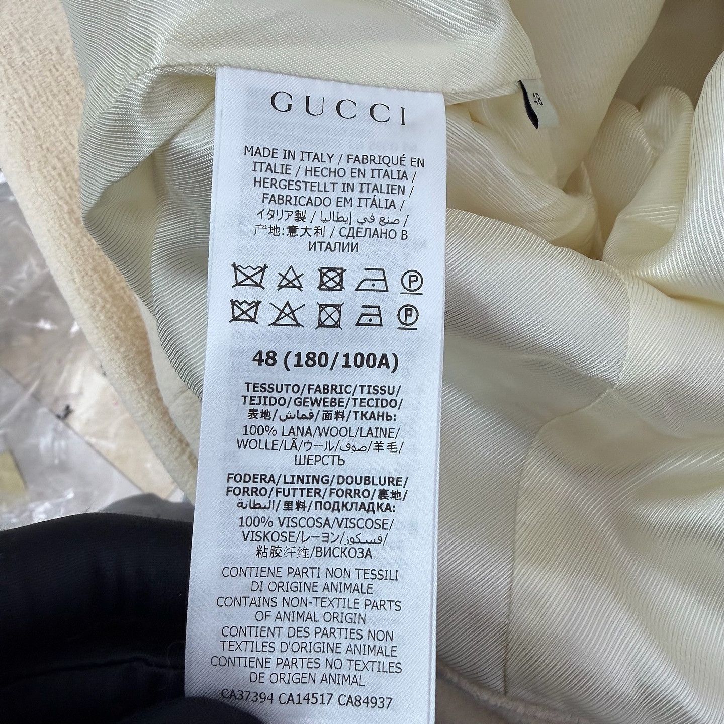Gucci Gucci Wool Belted Jacket Size M Size US M / EU 48-50 / 2 - 4 Thumbnail