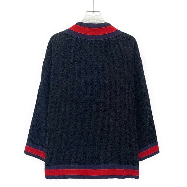 Gucci Gucci Web Stripe Cardigan Size 38 Size XS / US 0-2 / IT 36-38 - 2 Thumbnail