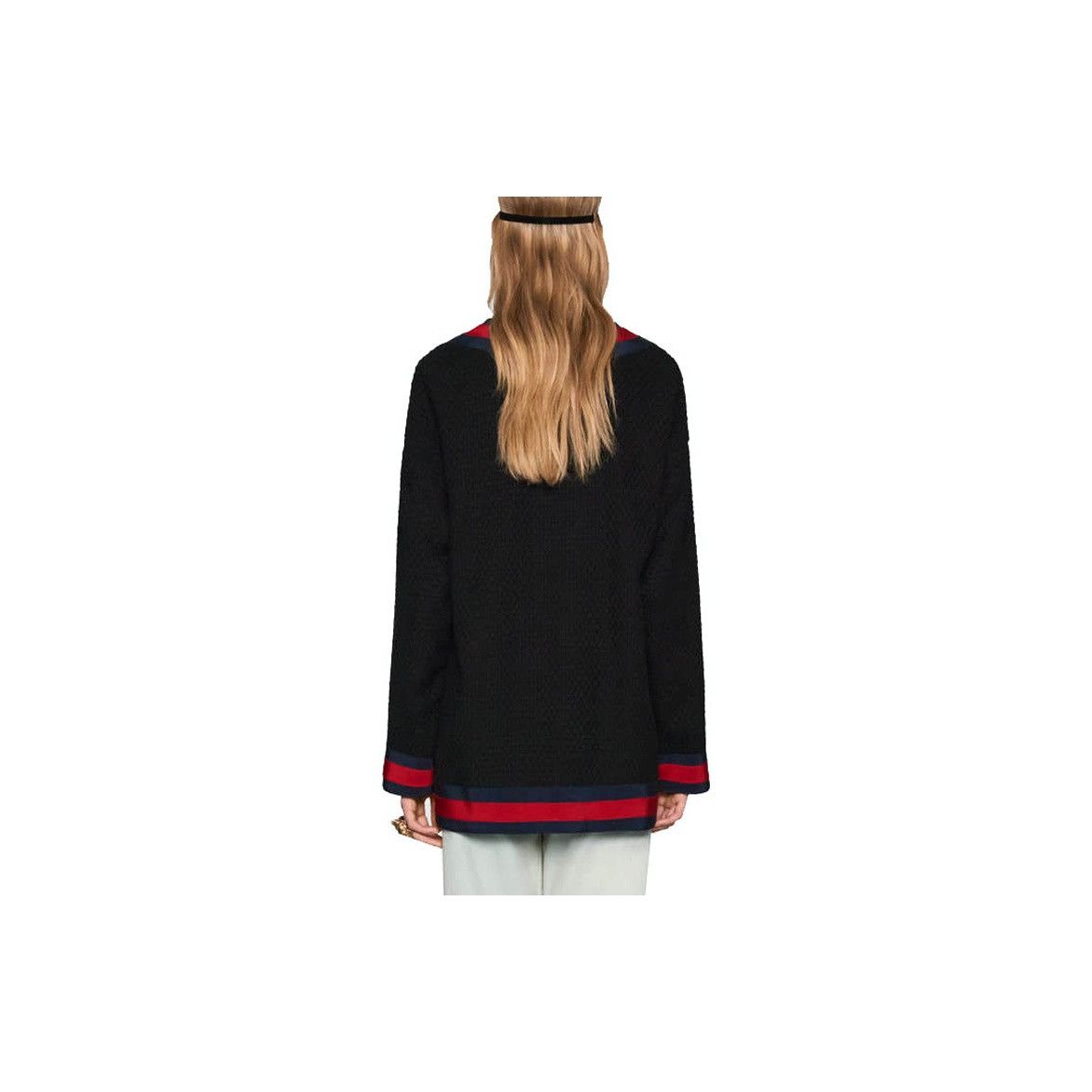 Gucci Gucci Web Stripe Cardigan Size 38 Size XS / US 0-2 / IT 36-38 - 13 Thumbnail