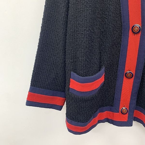 Gucci Gucci Web Stripe Cardigan Size 38 Size XS / US 0-2 / IT 36-38 - 7 Thumbnail