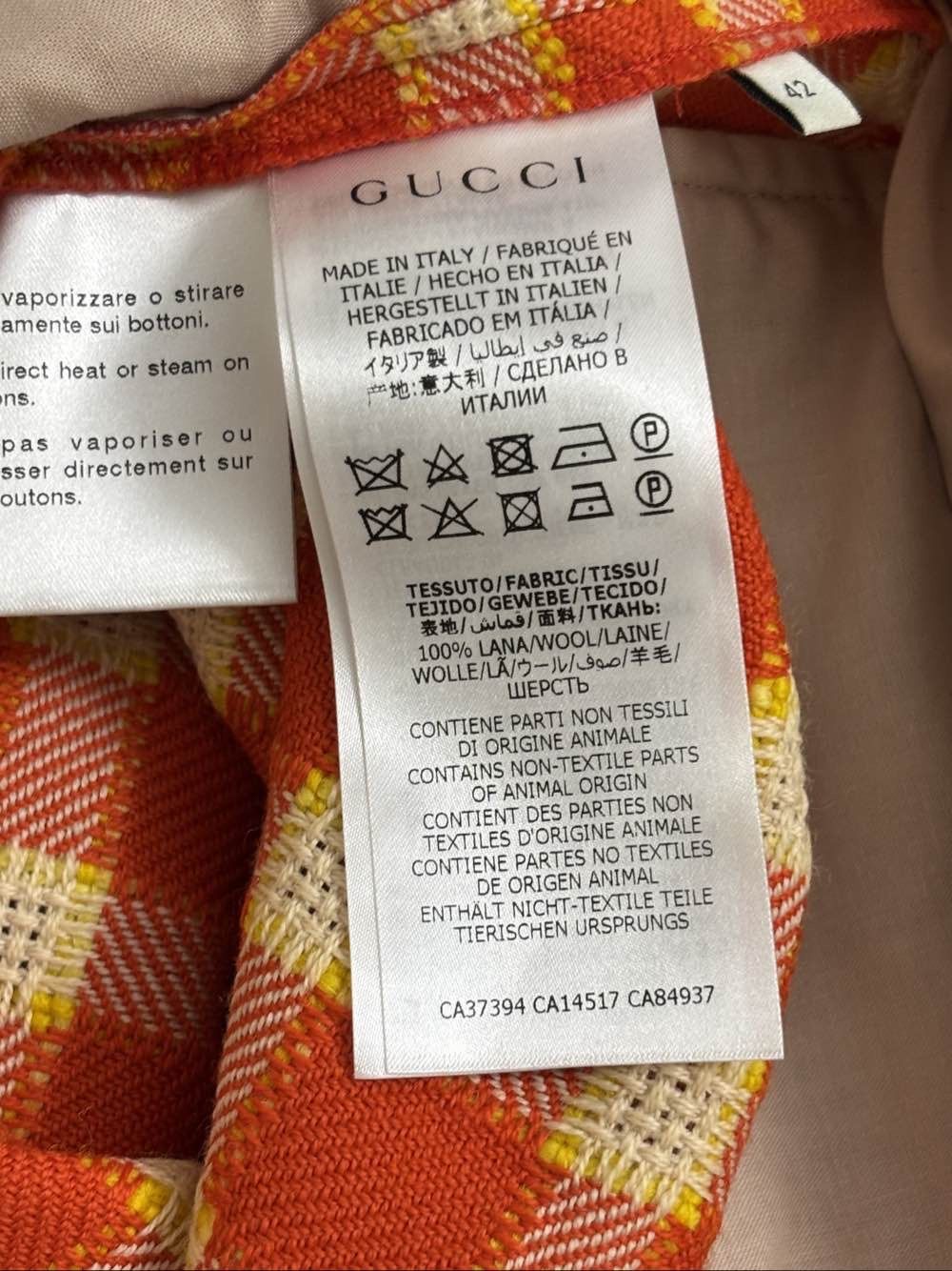Gucci Gucci Plaid Wool Shorts Size 42 Size 28" / US 6 / IT 42 - 4 Thumbnail