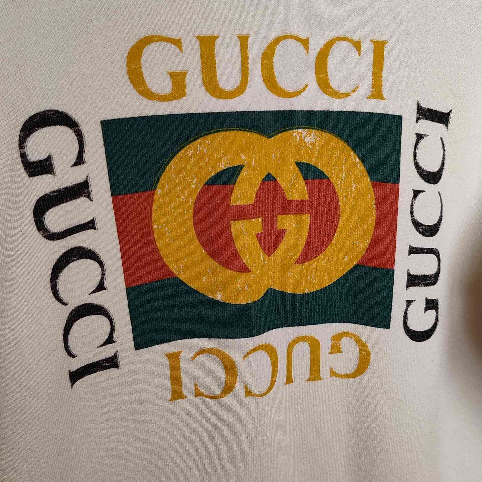 Gucci Gucci Tiger Print Logo Sweatshirt Size S Size US S / EU 44-46 / 1 - 6 Thumbnail