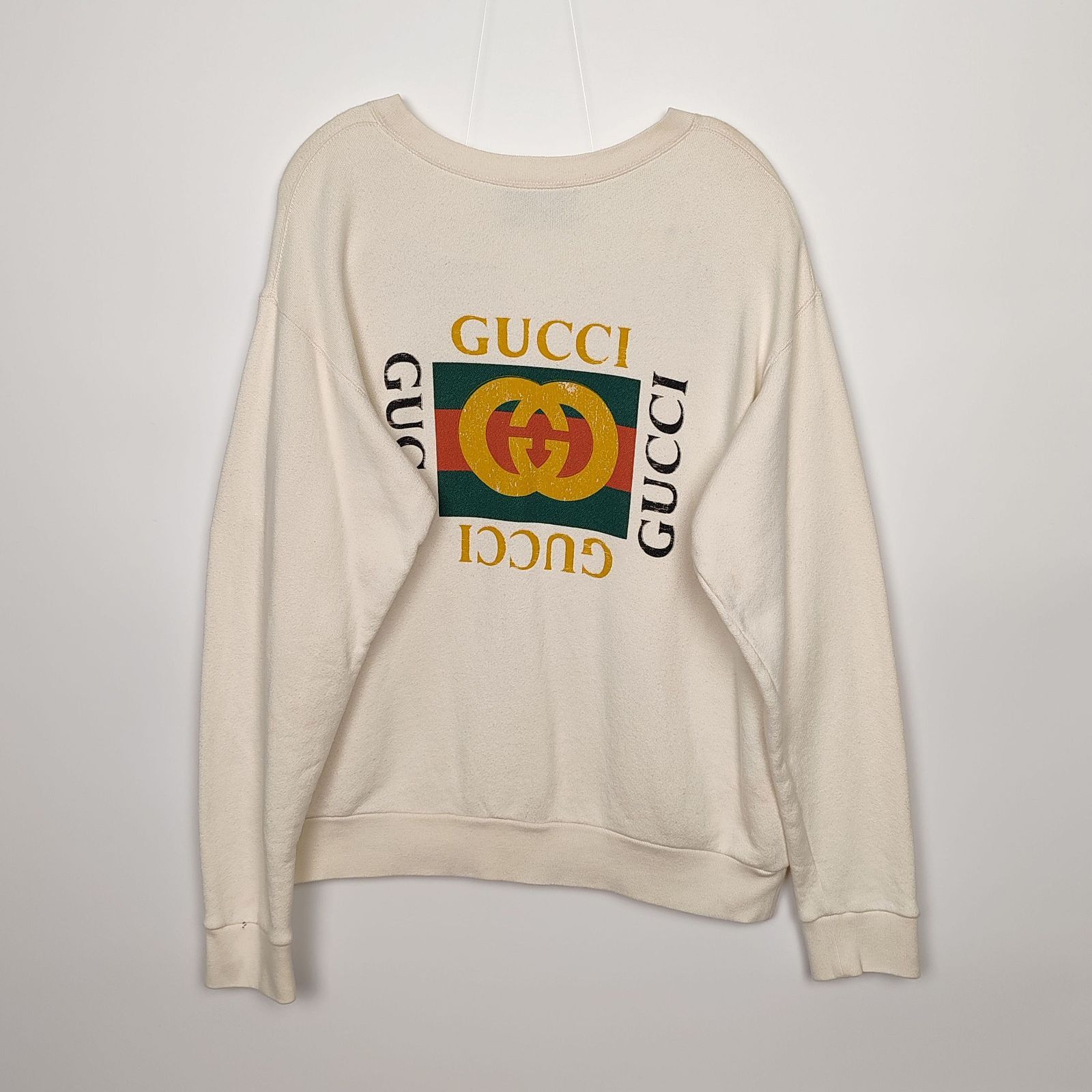 Gucci Gucci Tiger Print Logo Sweatshirt Size S Size US S / EU 44-46 / 1 - 2 Thumbnail