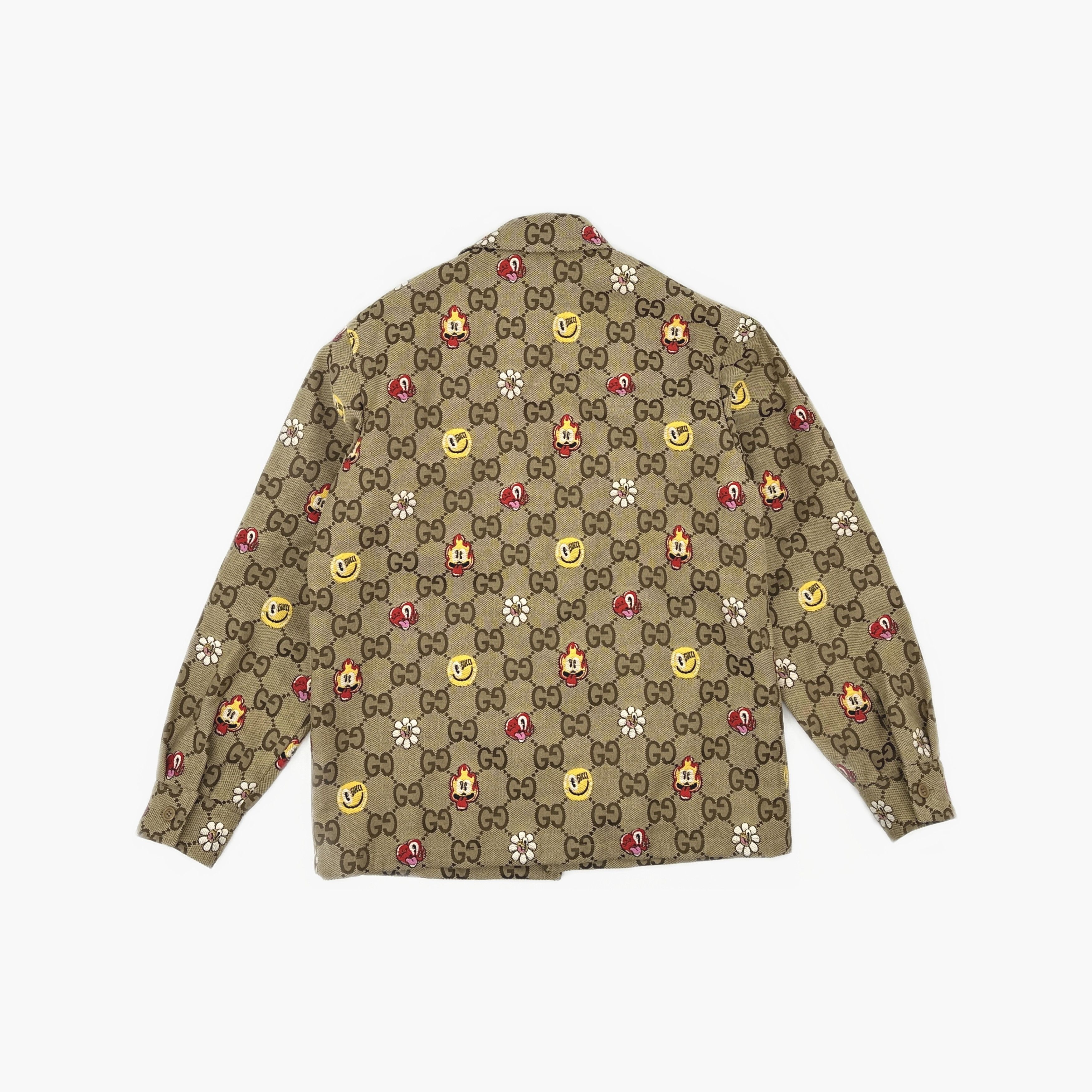 Gucci Gucci Smiley Print Light Jacket Size 44 Size US S / EU 44-46 / 1 - 2 Thumbnail
