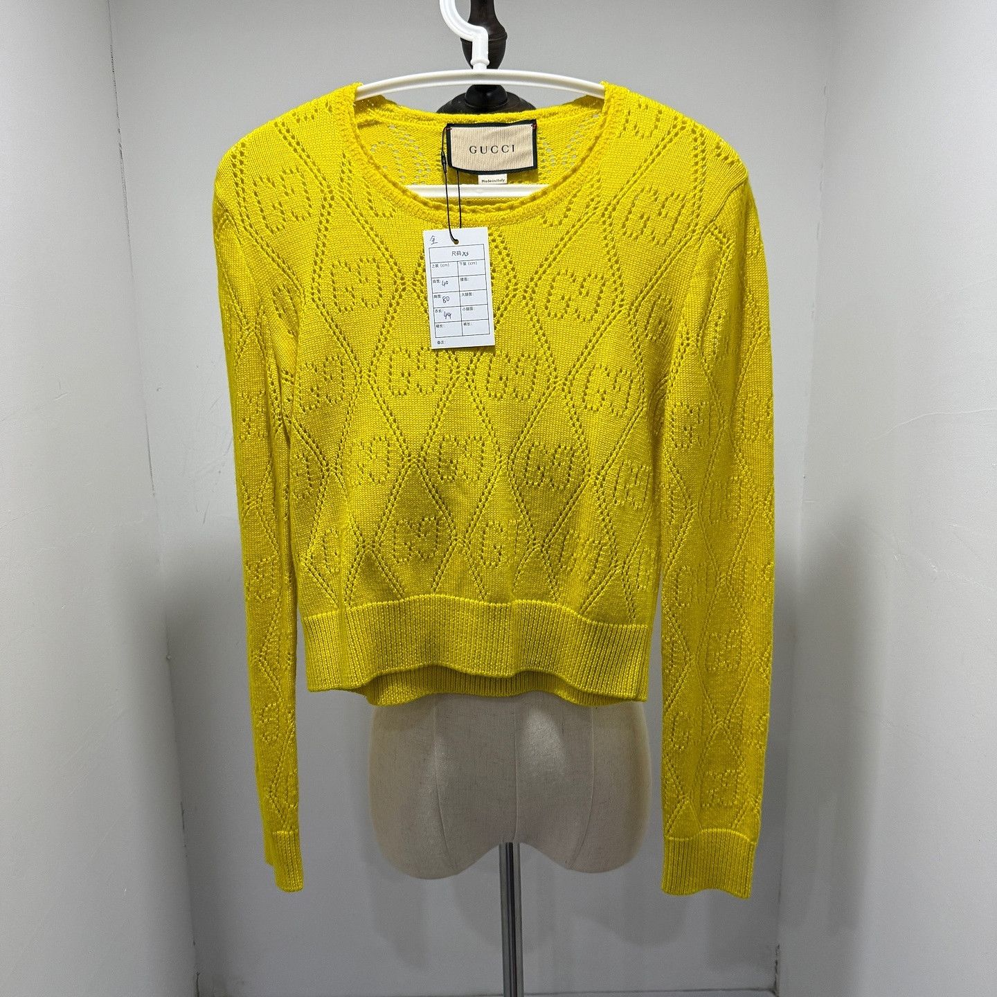 Gucci Gucci GG Pattern Knit Sweater Size XS Size XS / US 0-2 / IT 36-38 - 6 Thumbnail