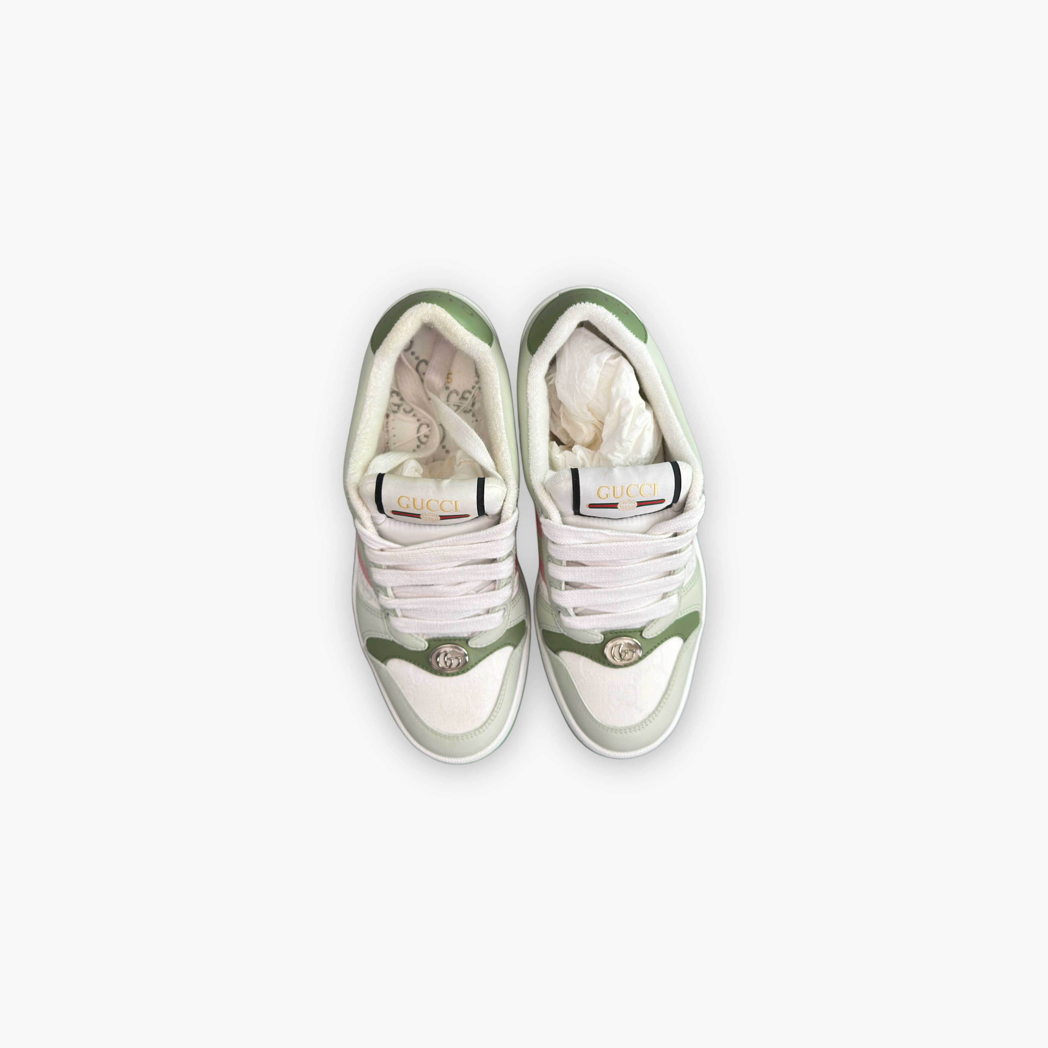 Gucci Gucci Screener Sneakers Green Size 35 Size US 5 / IT 35 - 9 Thumbnail