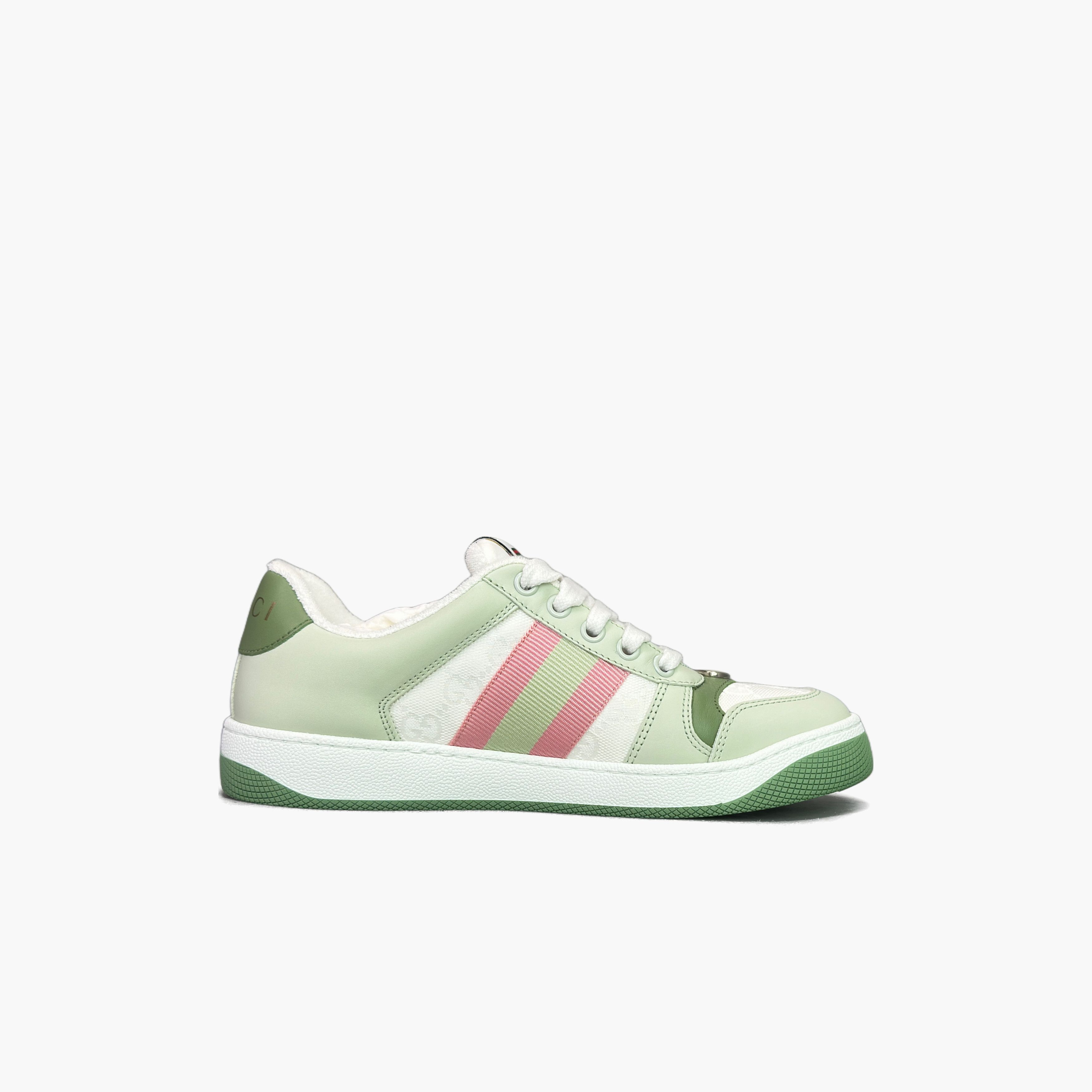 Gucci Gucci Screener Sneakers Green Size 35 Size US 5 / IT 35 - 2 Thumbnail