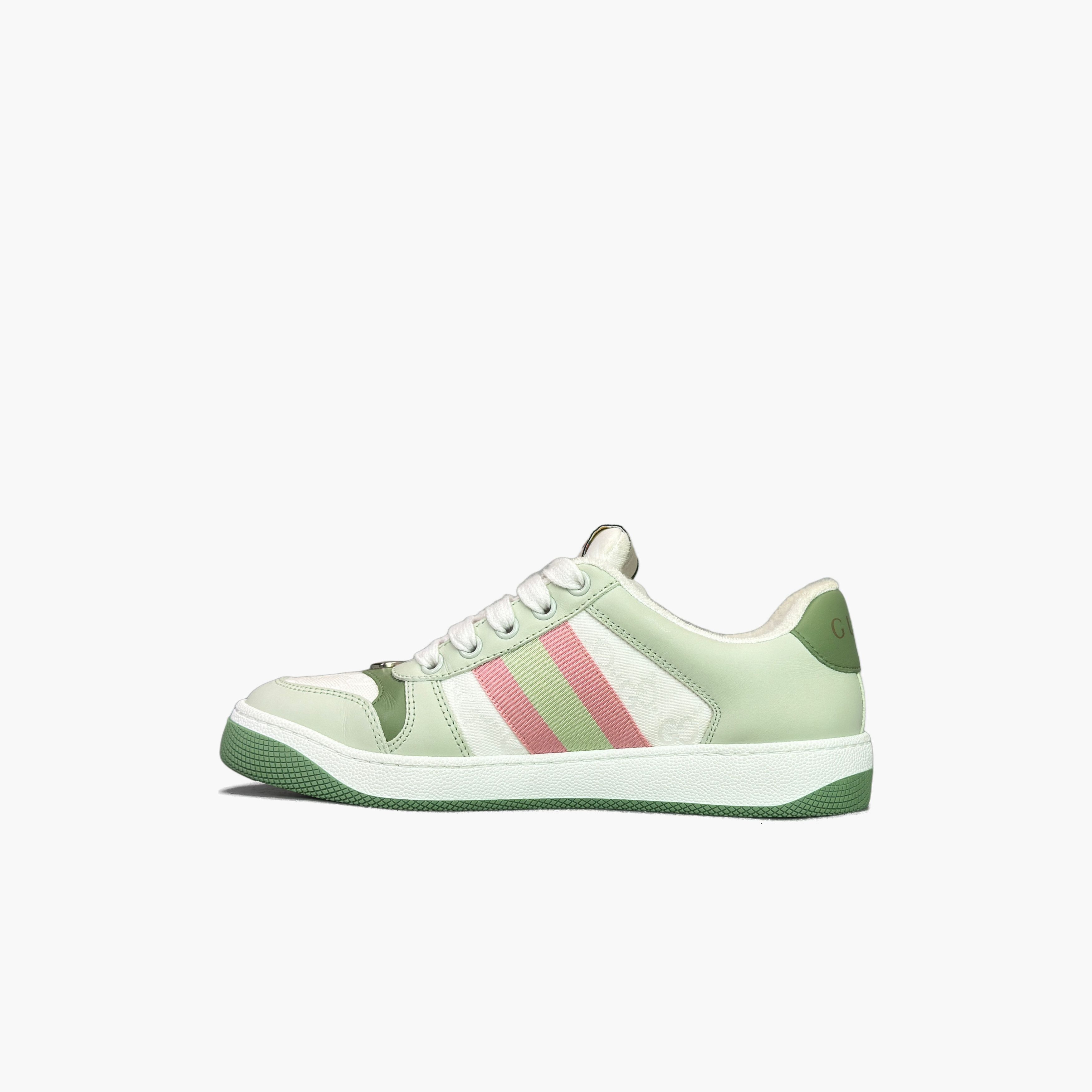 Gucci Gucci Screener Sneakers Green Size 35 Size US 5 / IT 35 - 3 Thumbnail