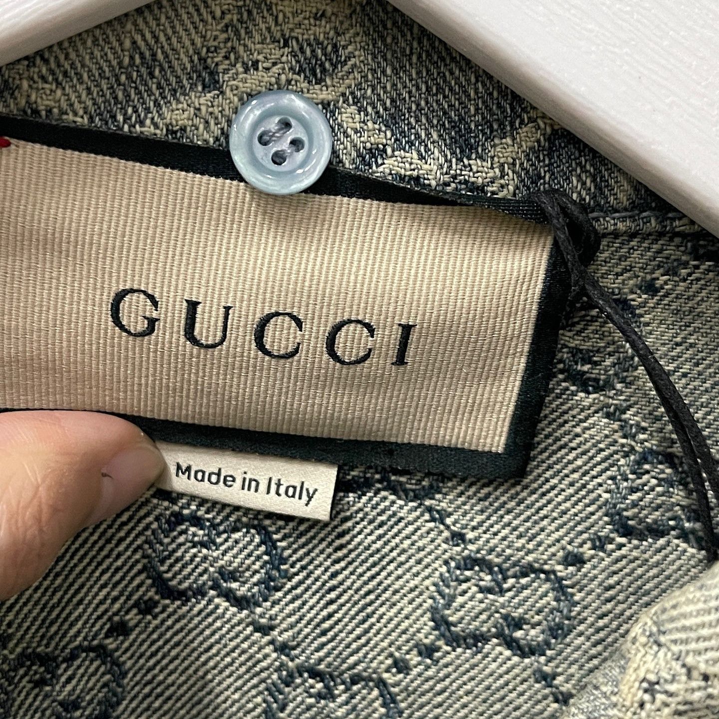 Gucci Gucci GG Monogram Denim Jacket Size 36 Size XS / US 0-2 / IT 36-38 - 3 Thumbnail