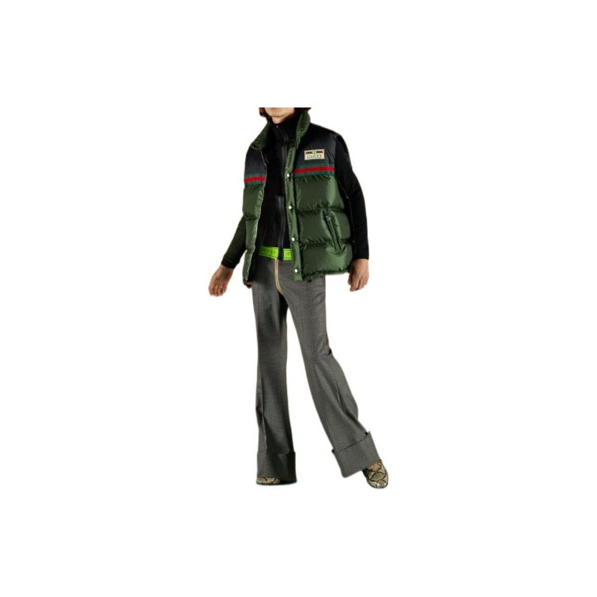 Gucci Gucci Logo Patch Puffer Vest Size L Size US L / EU 52-54 / 3 - 6 Thumbnail