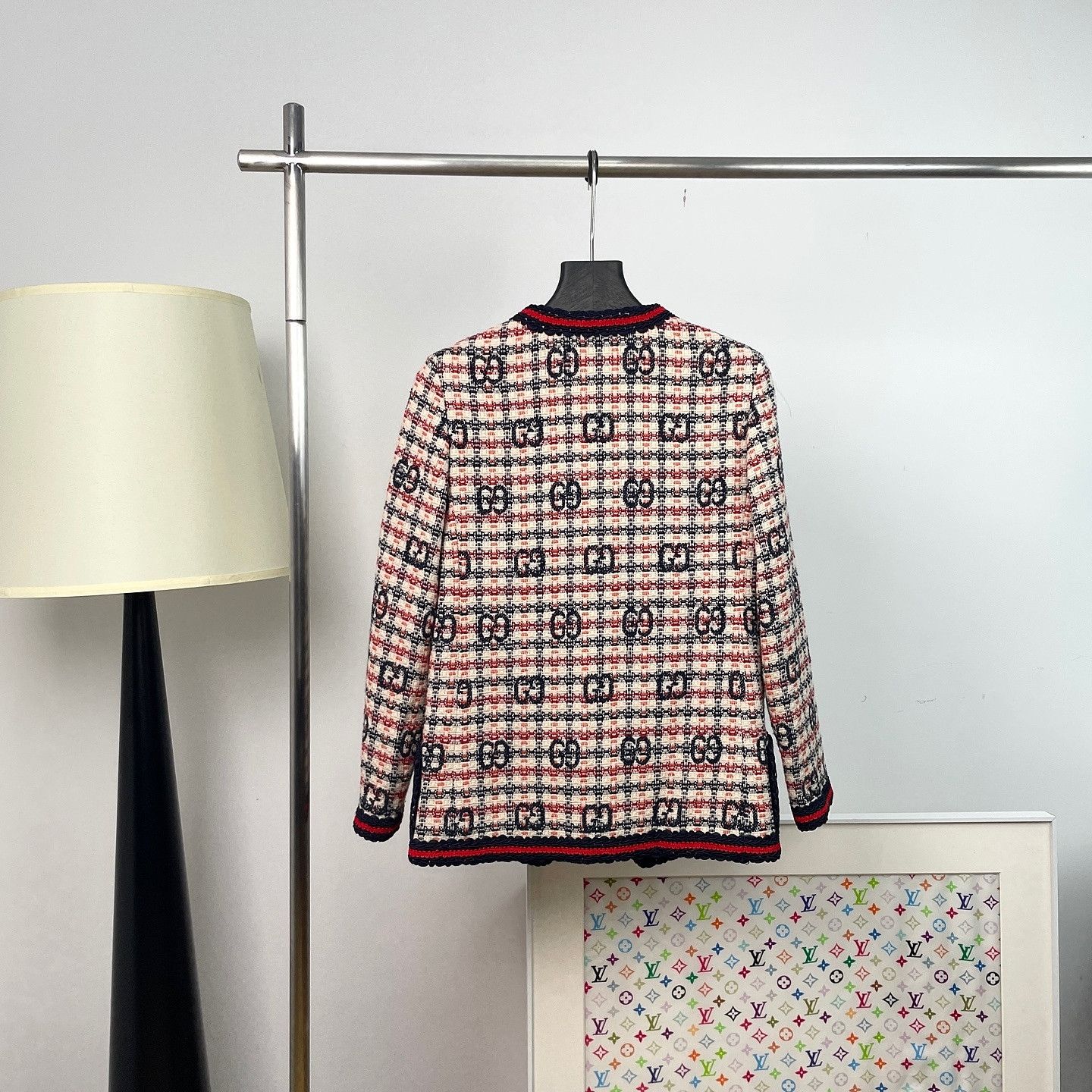 Gucci Gucci GG Pattern Tweed Jacket Size 38 Size XS / US 0-2 / IT 36-38 - 2 Thumbnail