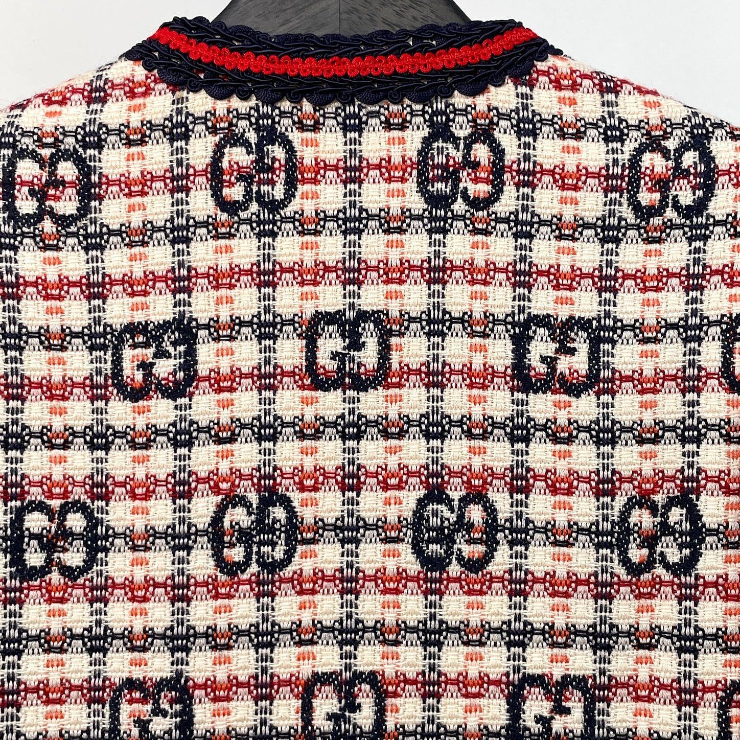 Gucci Gucci GG Pattern Tweed Jacket Size 38 Size XS / US 0-2 / IT 36-38 - 5 Thumbnail