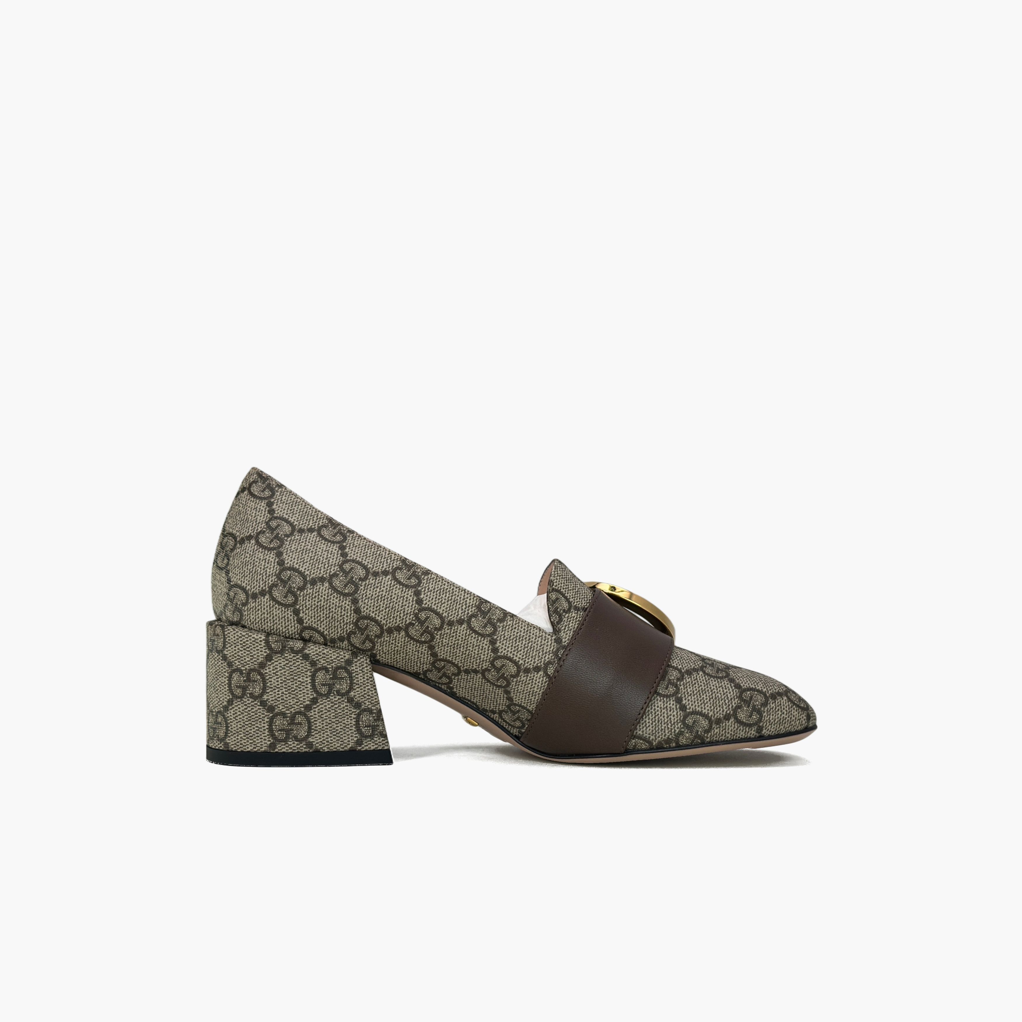 Gucci Gucci Blondie GG Supreme Heels Size 34 Size US 4 / IT 34 - 2 Thumbnail