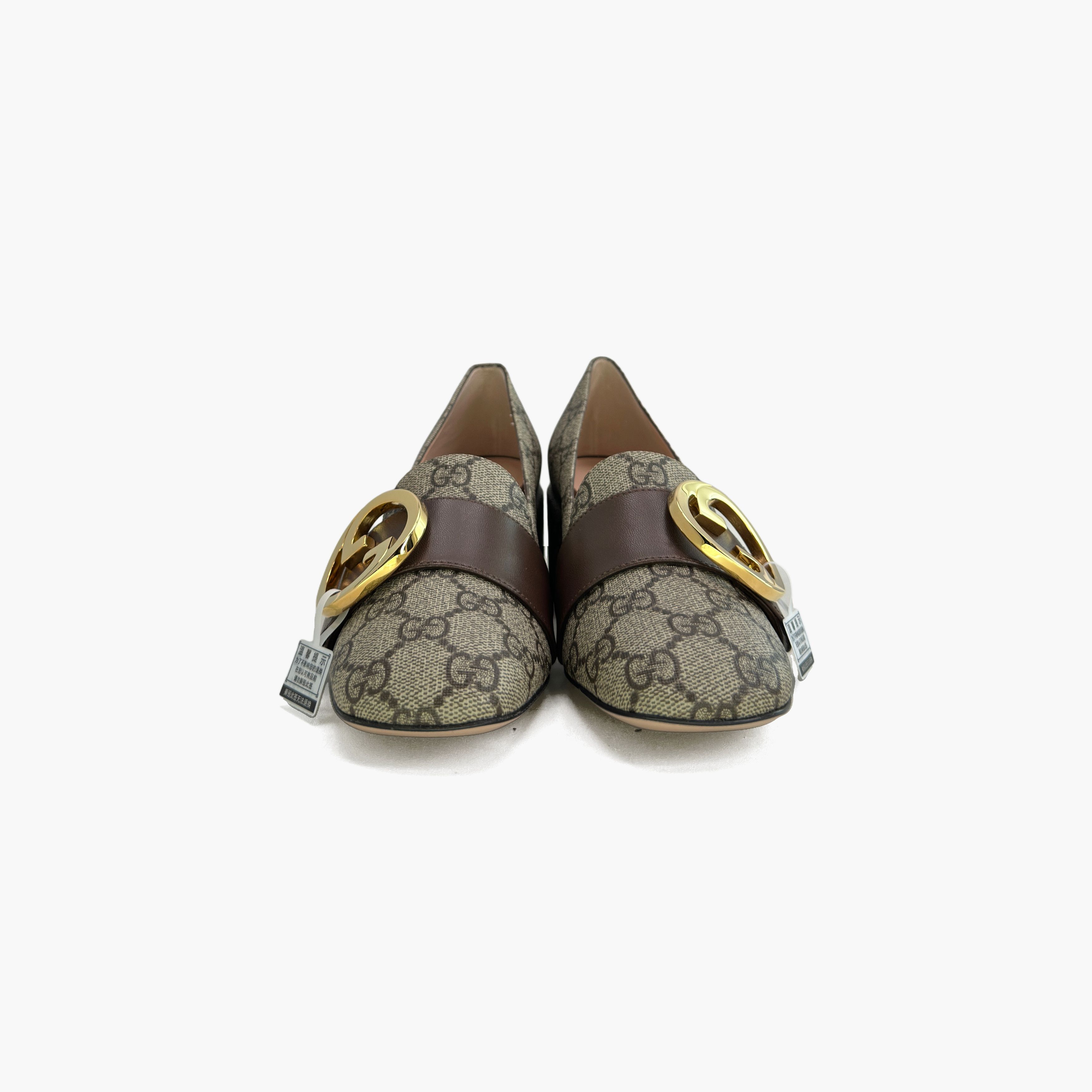 Gucci Gucci Blondie GG Supreme Heels Size 34 Size US 4 / IT 34 - 5 Thumbnail