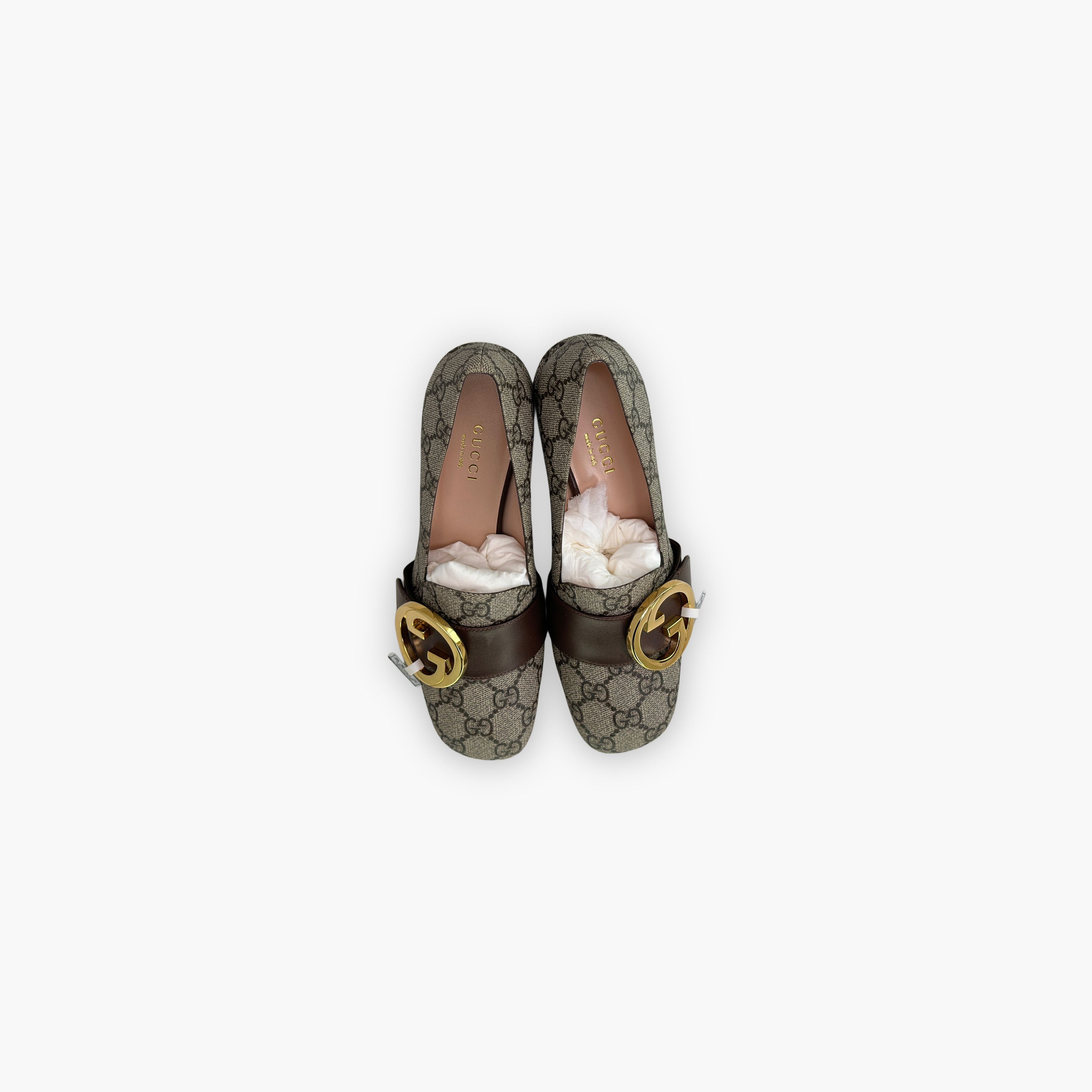 Gucci Gucci Blondie GG Supreme Heels Size 34 Size US 4 / IT 34 - 9 Thumbnail