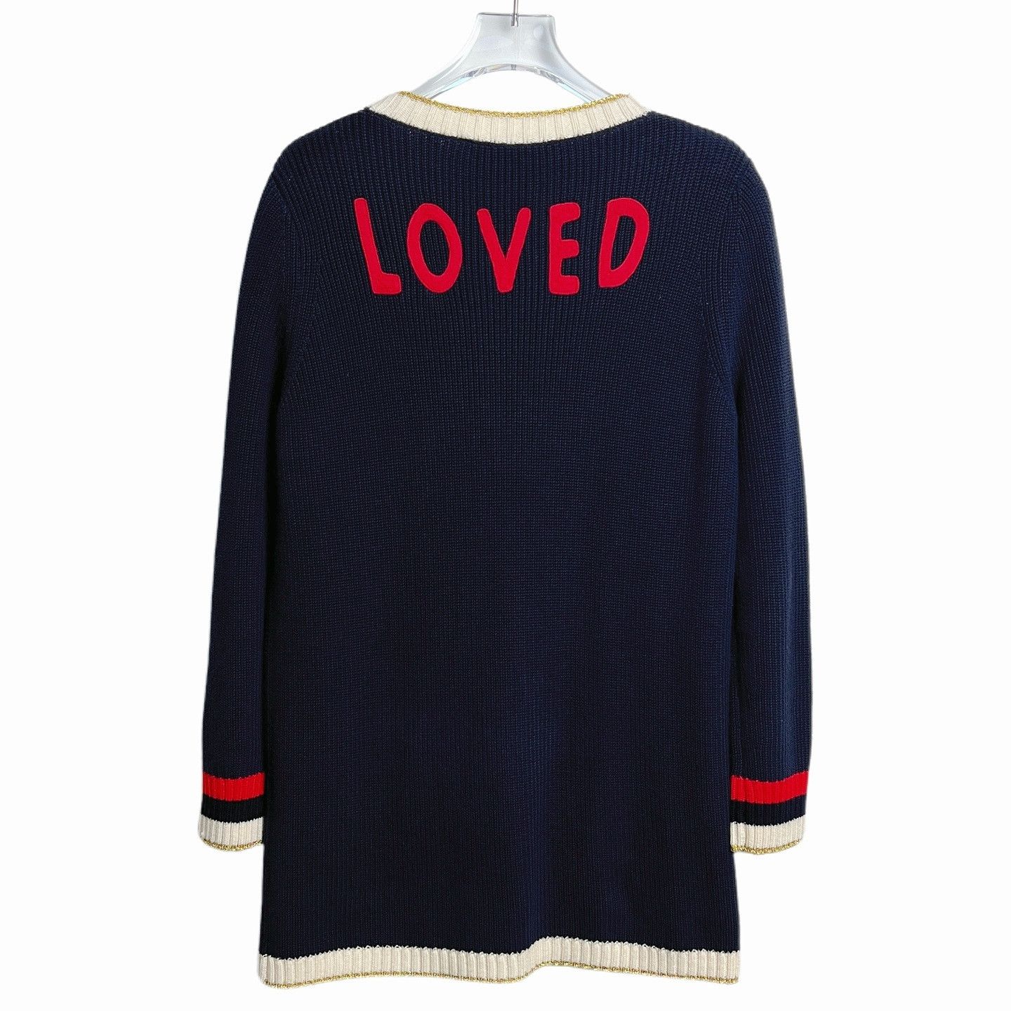 Gucci Gucci Loved Wool Knit Cardigan Size XS Size XS / US 0-2 / IT 36-38 - 2 Thumbnail
