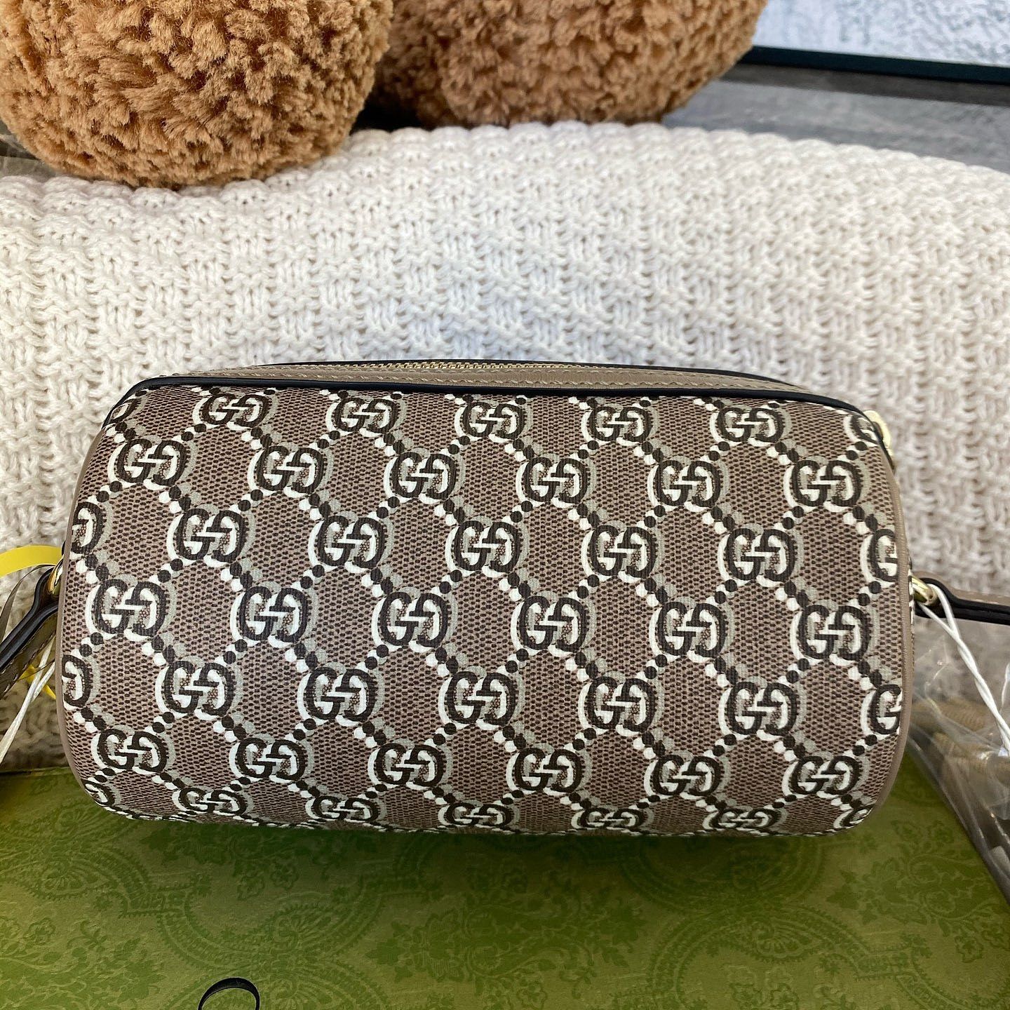 Gucci Gucci Mini GG Monogram Cylinder Bag Size ONE SIZE - 2 Thumbnail