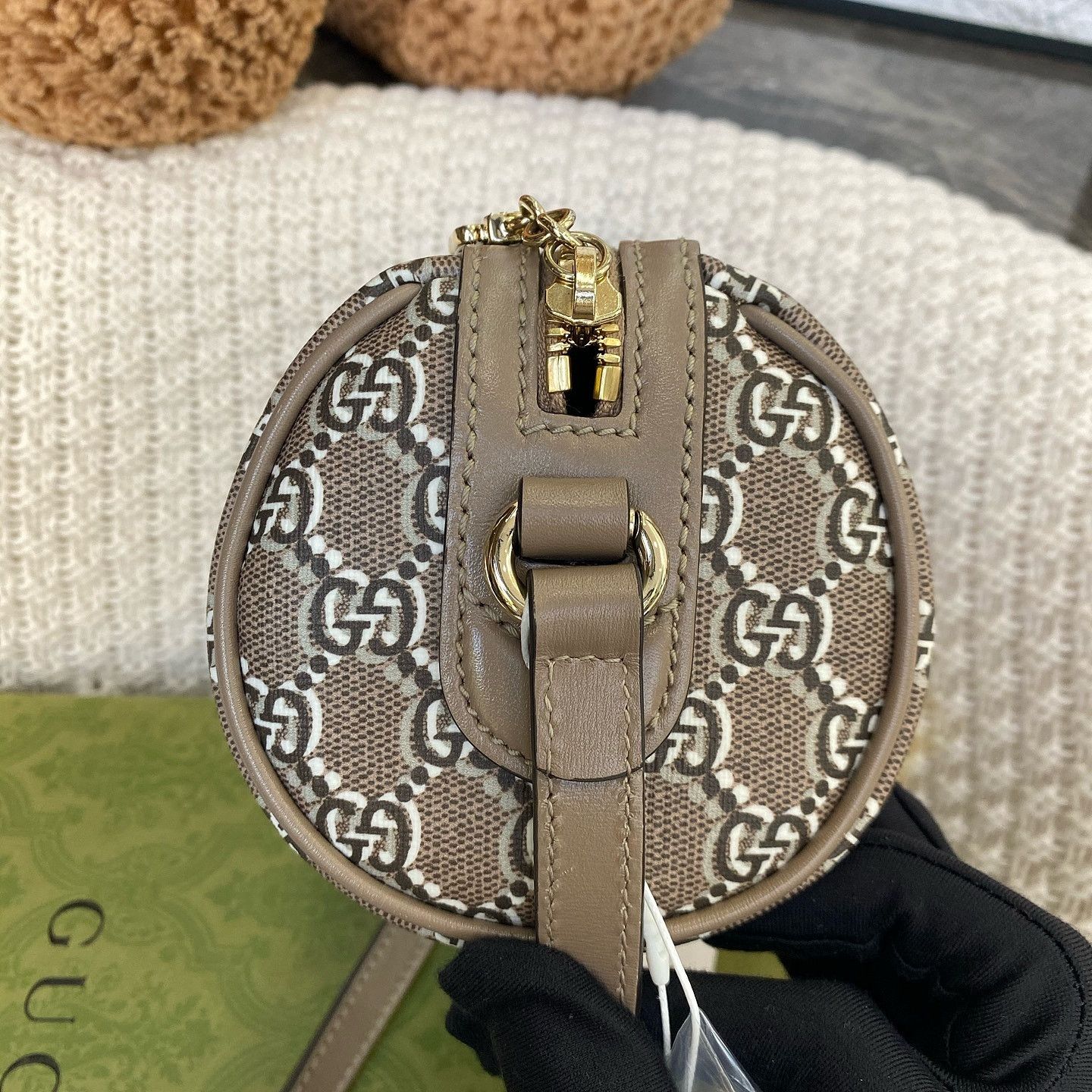 Gucci Gucci Mini GG Monogram Cylinder Bag Size ONE SIZE - 7 Thumbnail