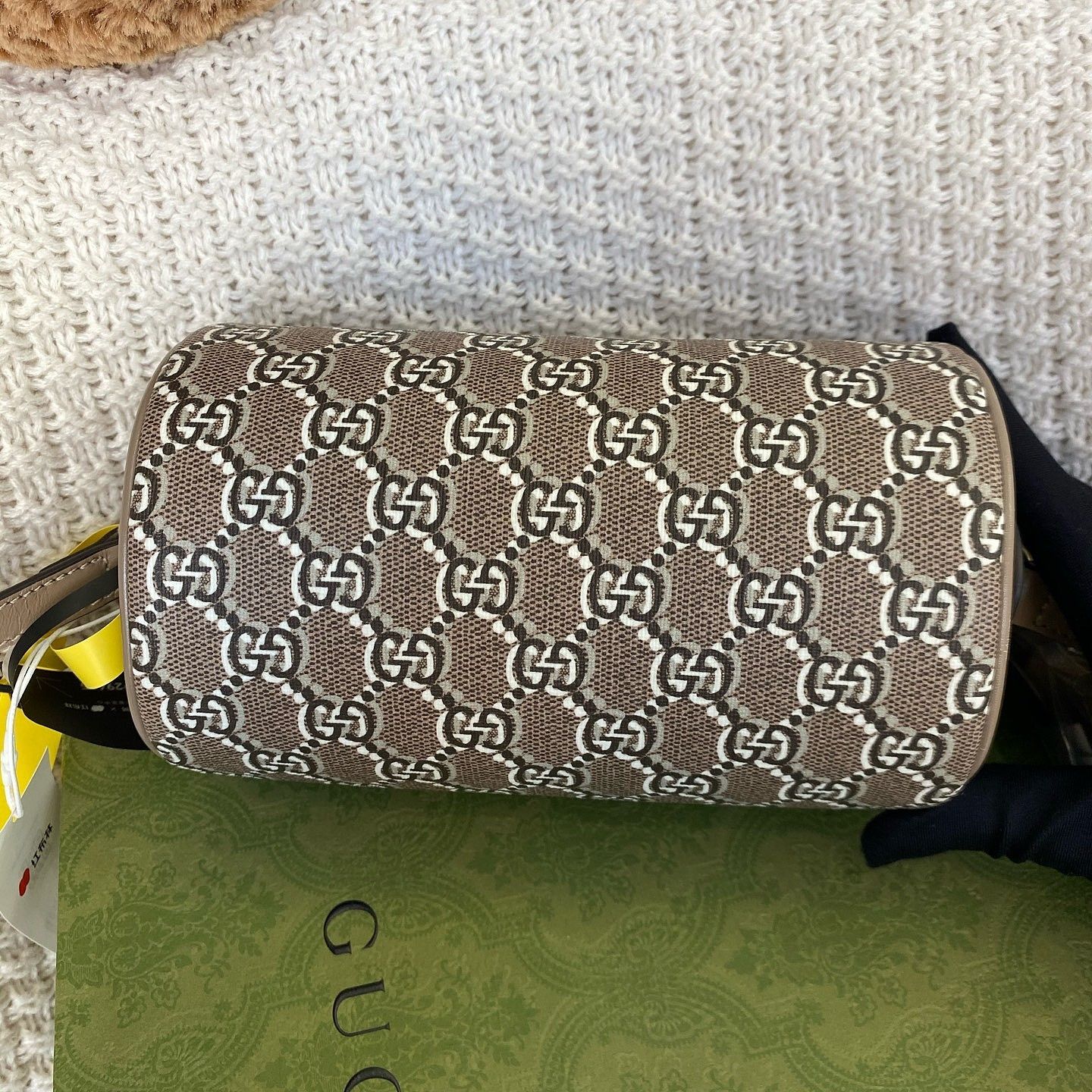 Gucci Gucci Mini GG Monogram Cylinder Bag Size ONE SIZE - 4 Thumbnail
