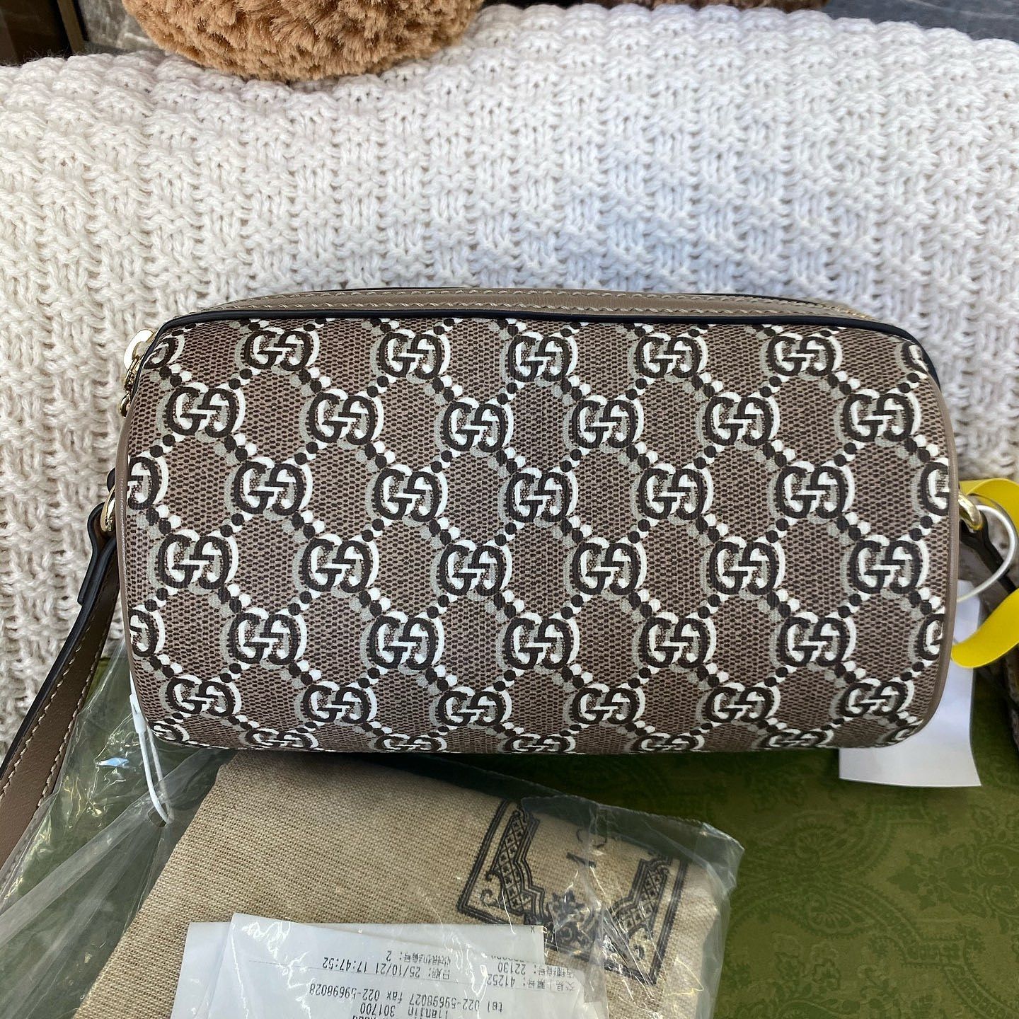 Gucci Gucci Mini GG Monogram Cylinder Bag Size ONE SIZE - 9 Thumbnail