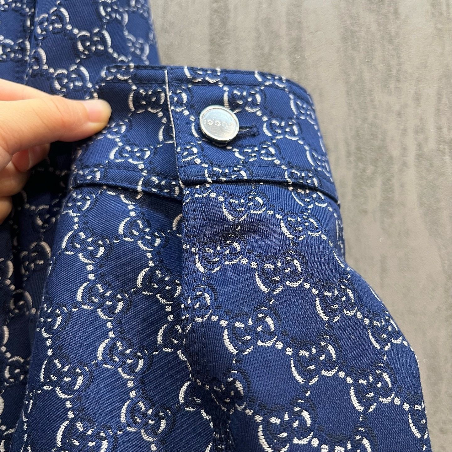 Gucci Gucci Monogram Jacquard Jacket Size S Size US S / EU 44-46 / 1 - 7 Thumbnail