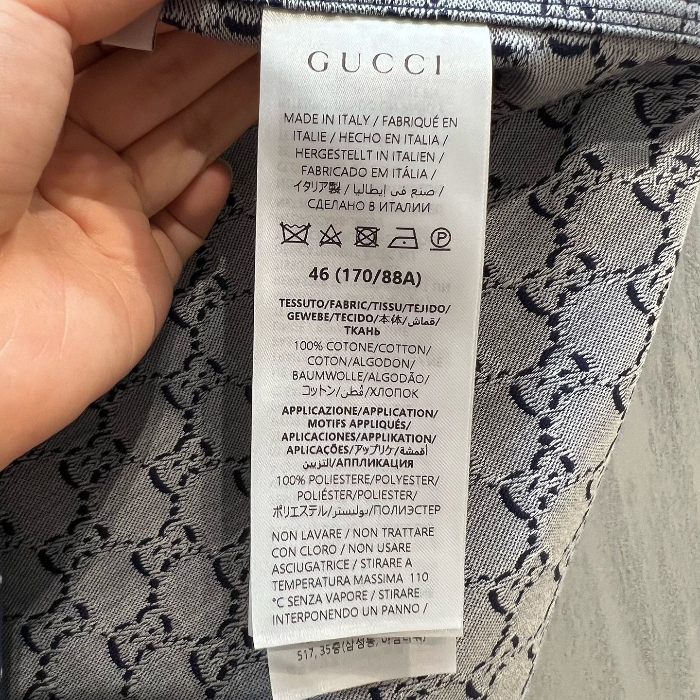 Gucci Gucci Monogram Jacquard Jacket Size S Size US S / EU 44-46 / 1 - 4 Thumbnail