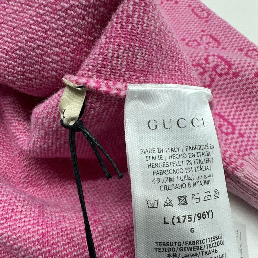 Gucci Gucci GG Monogram Knit Polo Size L Size L / US 10 / IT 46 - 4 Thumbnail