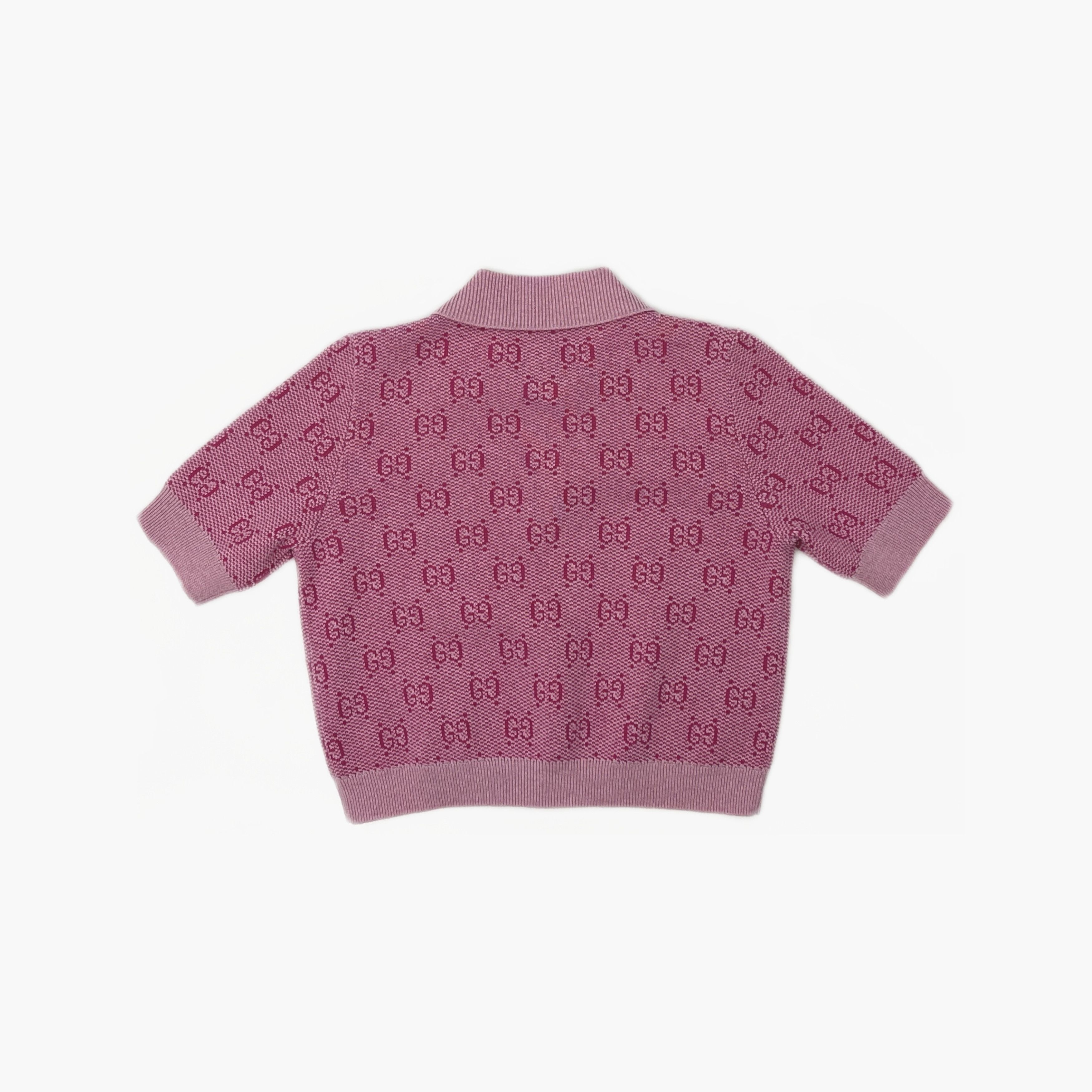 Gucci Gucci GG Monogram Knit Polo Size L Size L / US 10 / IT 46 - 2 Thumbnail