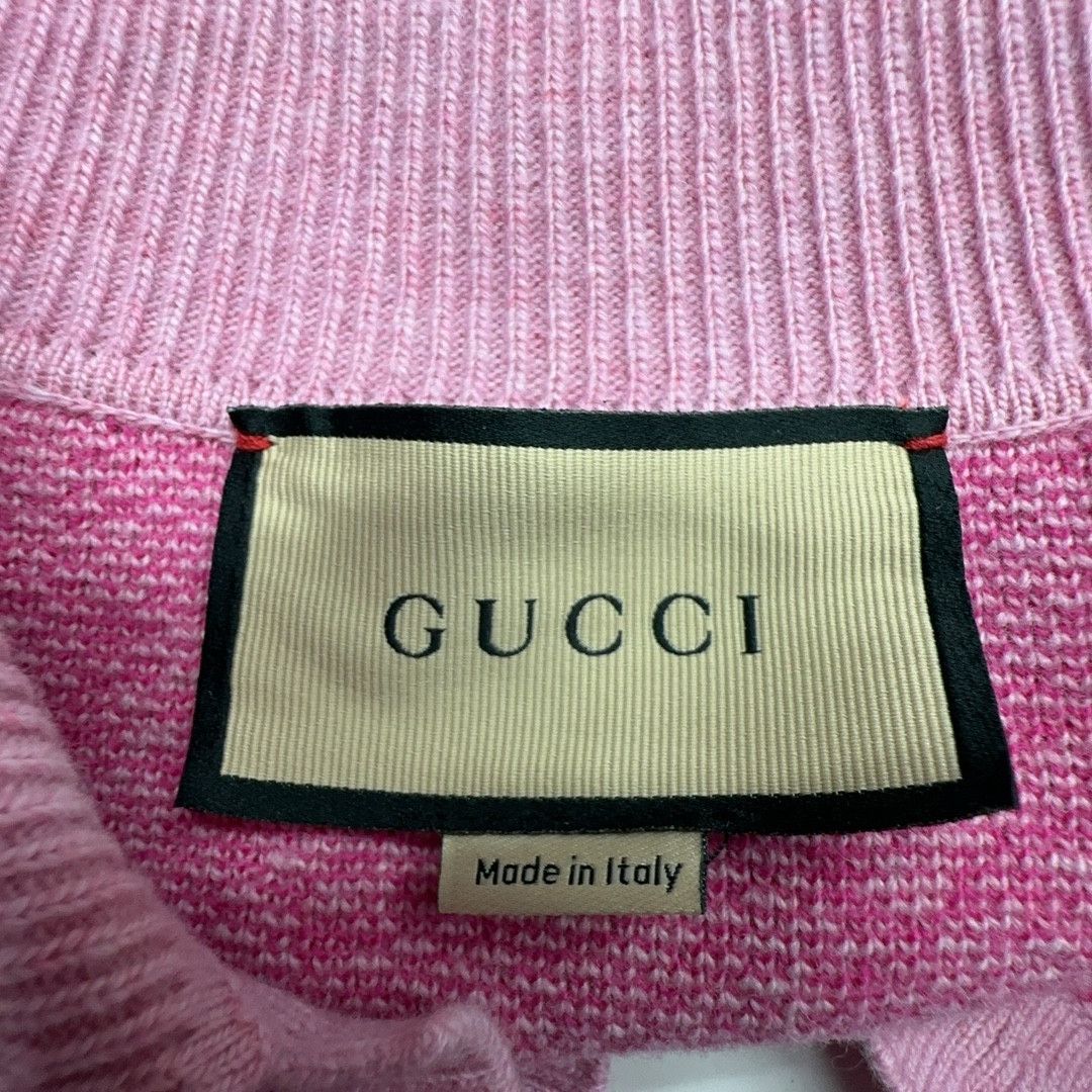 Gucci Gucci GG Monogram Knit Polo Size L Size L / US 10 / IT 46 - 3 Thumbnail